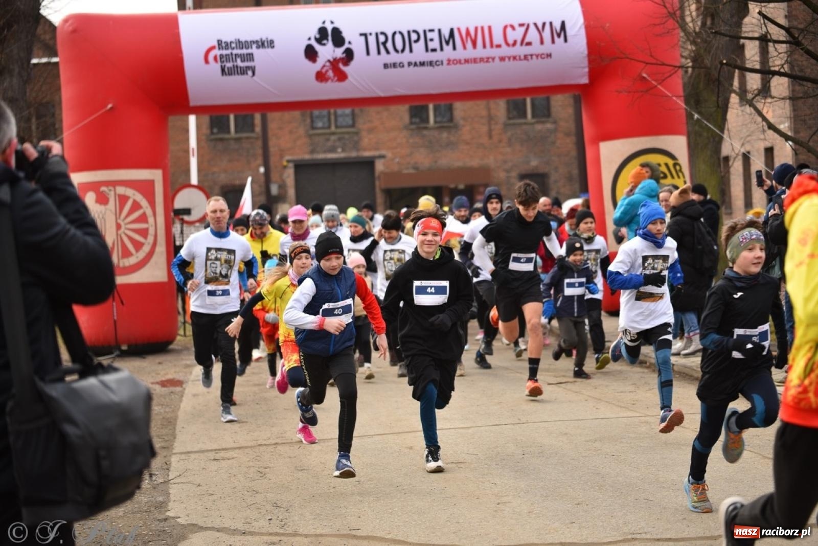 Zdjęcie w galerii na portalu naszraciborz.pl: Bieg Pamięci Żołnierzy Wyklętych TROPEM WILCZYM 2025: Racibórz uhonorował Niezłomnych wiadomości z regionu