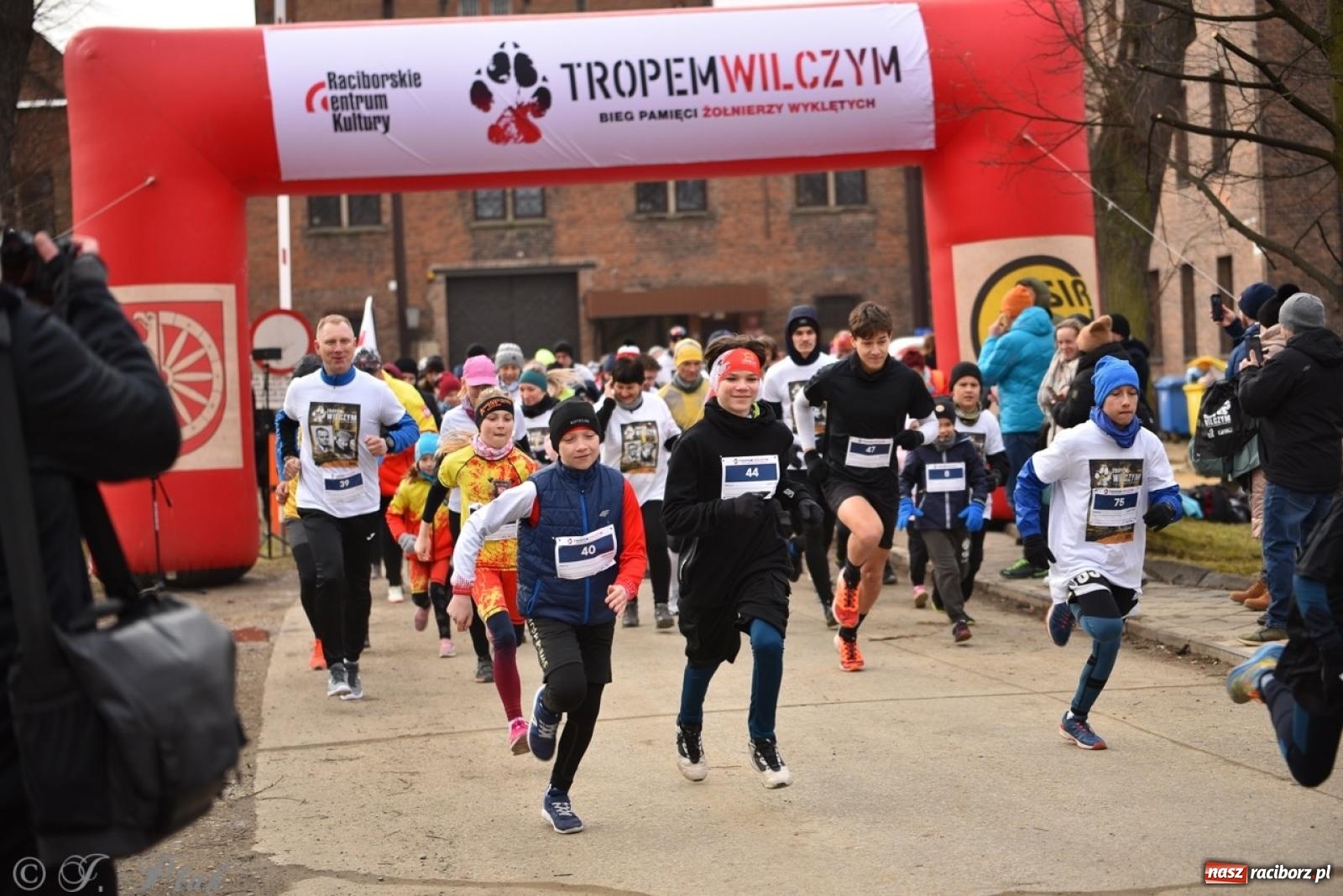 Zdjęcie w galerii na portalu naszraciborz.pl: Bieg Pamięci Żołnierzy Wyklętych TROPEM WILCZYM 2025: Racibórz uhonorował Niezłomnych wiadomości z regionu