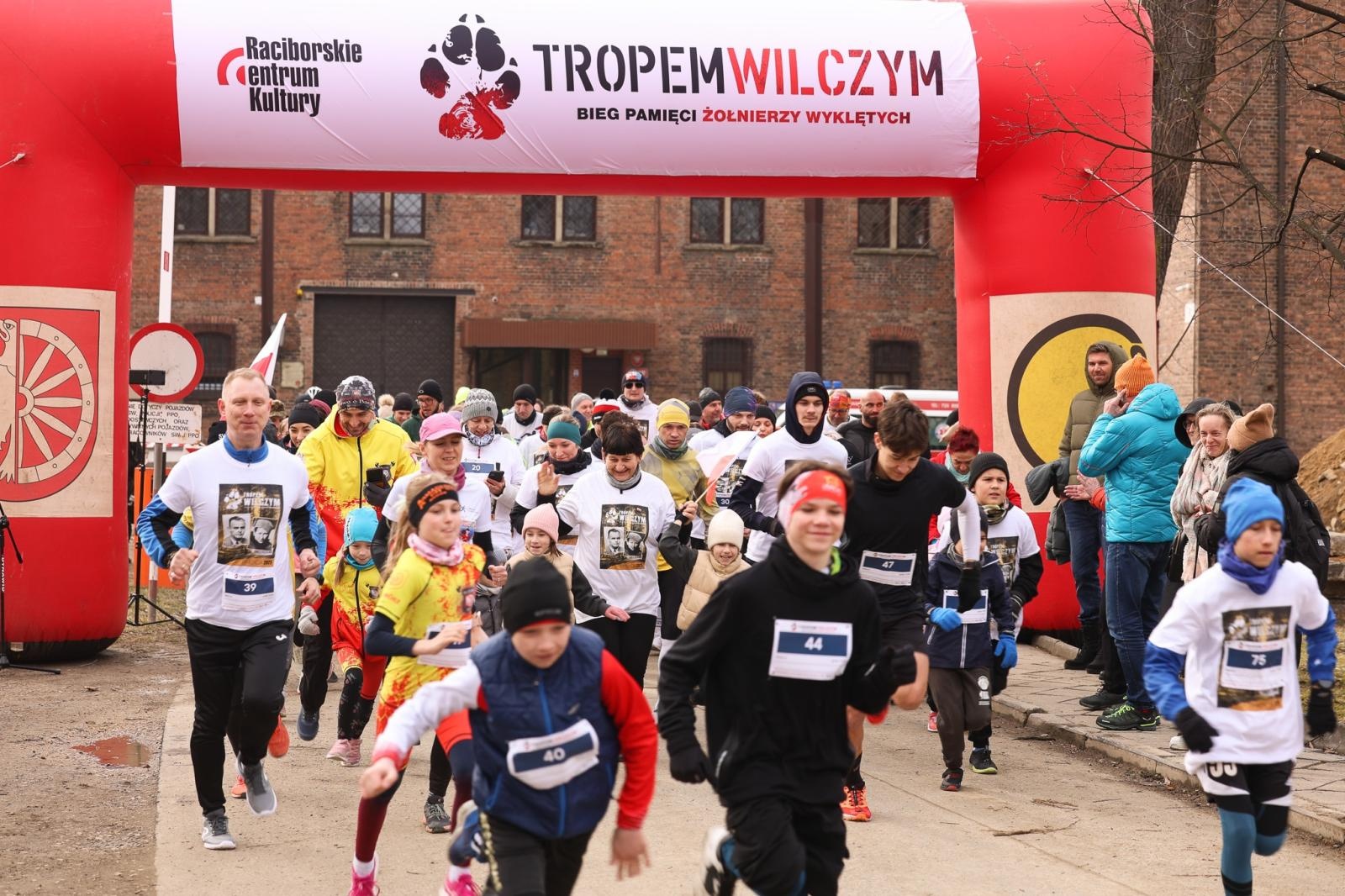Zdjęcie w galerii na portalu naszraciborz.pl: Tropem Wilczym na bis! Za nami XIII Bieg Pamięci Żołnierzy Wyklętych wiadomości z regionu