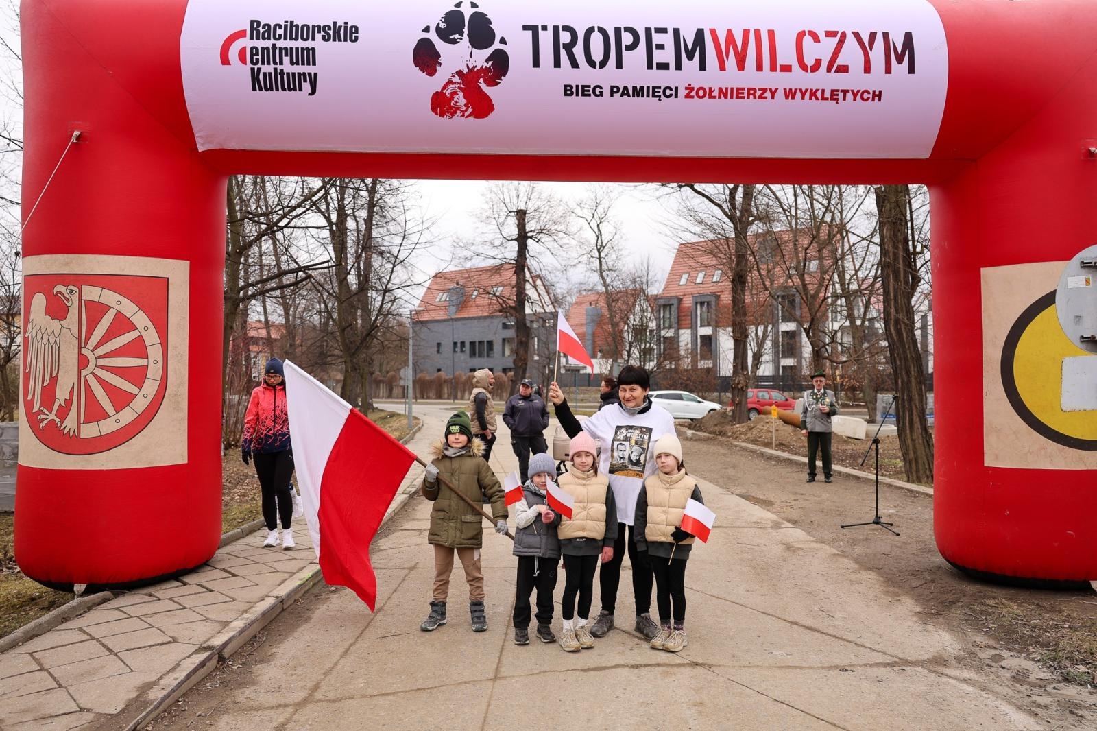 Zdjęcie w galerii na portalu naszraciborz.pl: Tropem Wilczym na bis! Za nami XIII Bieg Pamięci Żołnierzy Wyklętych wiadomości z regionu