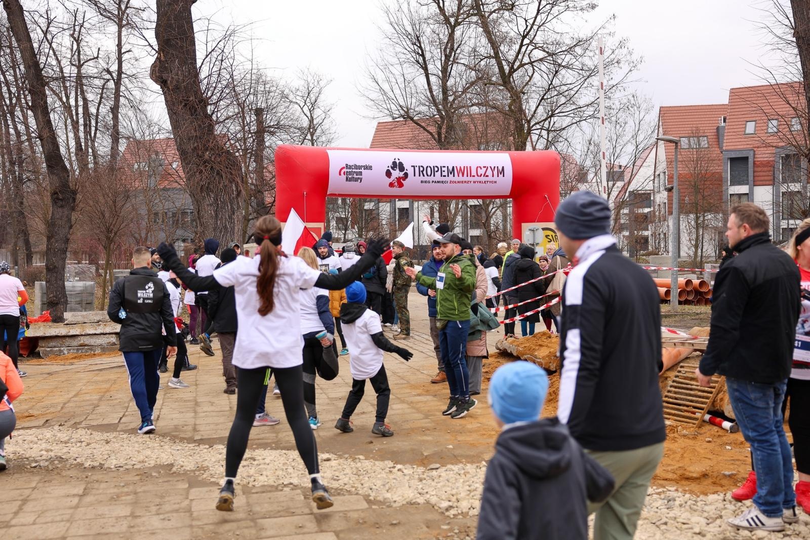 Zdjęcie w galerii na portalu naszraciborz.pl: Tropem Wilczym na bis! Za nami XIII Bieg Pamięci Żołnierzy Wyklętych wiadomości z regionu