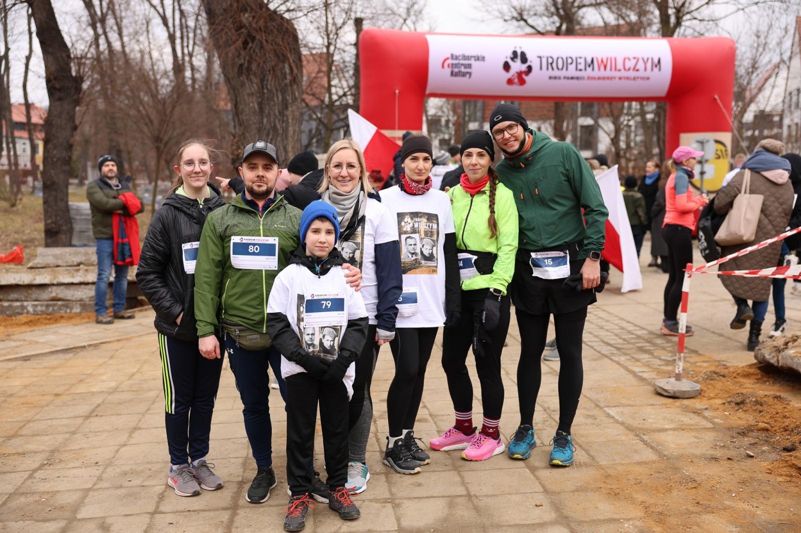 Zdjęcie w galerii na portalu naszraciborz.pl: Tropem Wilczym na bis! Za nami XIII Bieg Pamięci Żołnierzy Wyklętych wiadomości z regionu