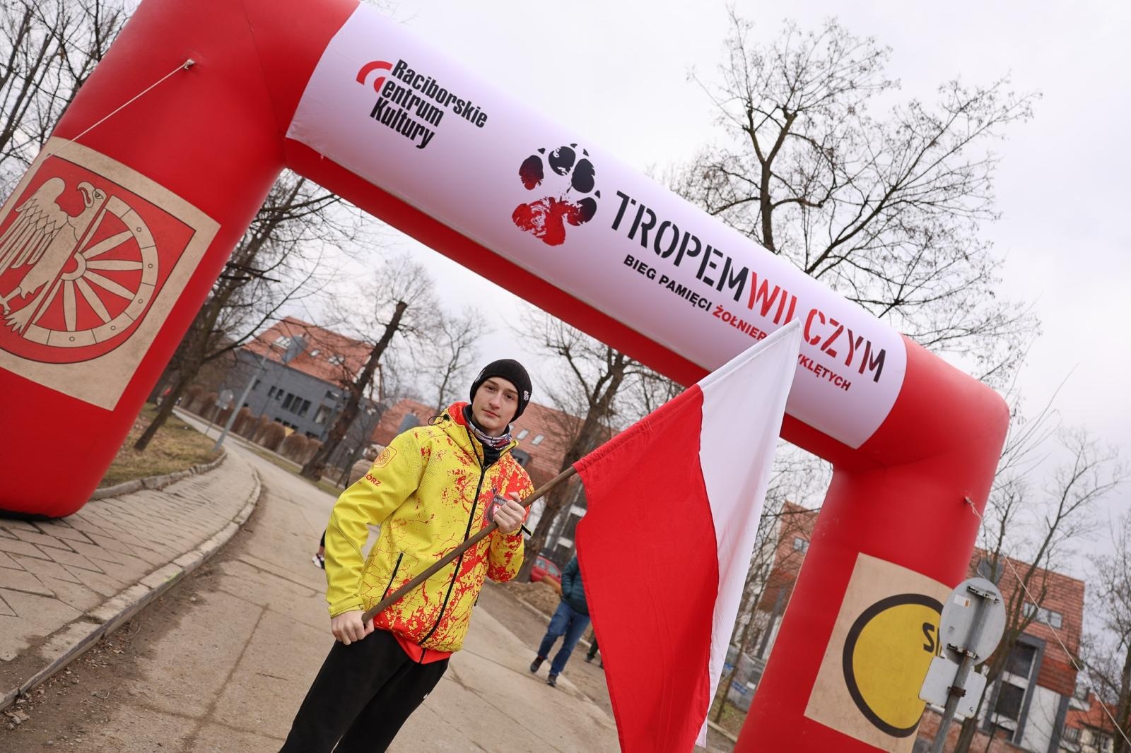Zdjęcie w galerii na portalu naszraciborz.pl: Tropem Wilczym na bis! Za nami XIII Bieg Pamięci Żołnierzy Wyklętych wiadomości z regionu