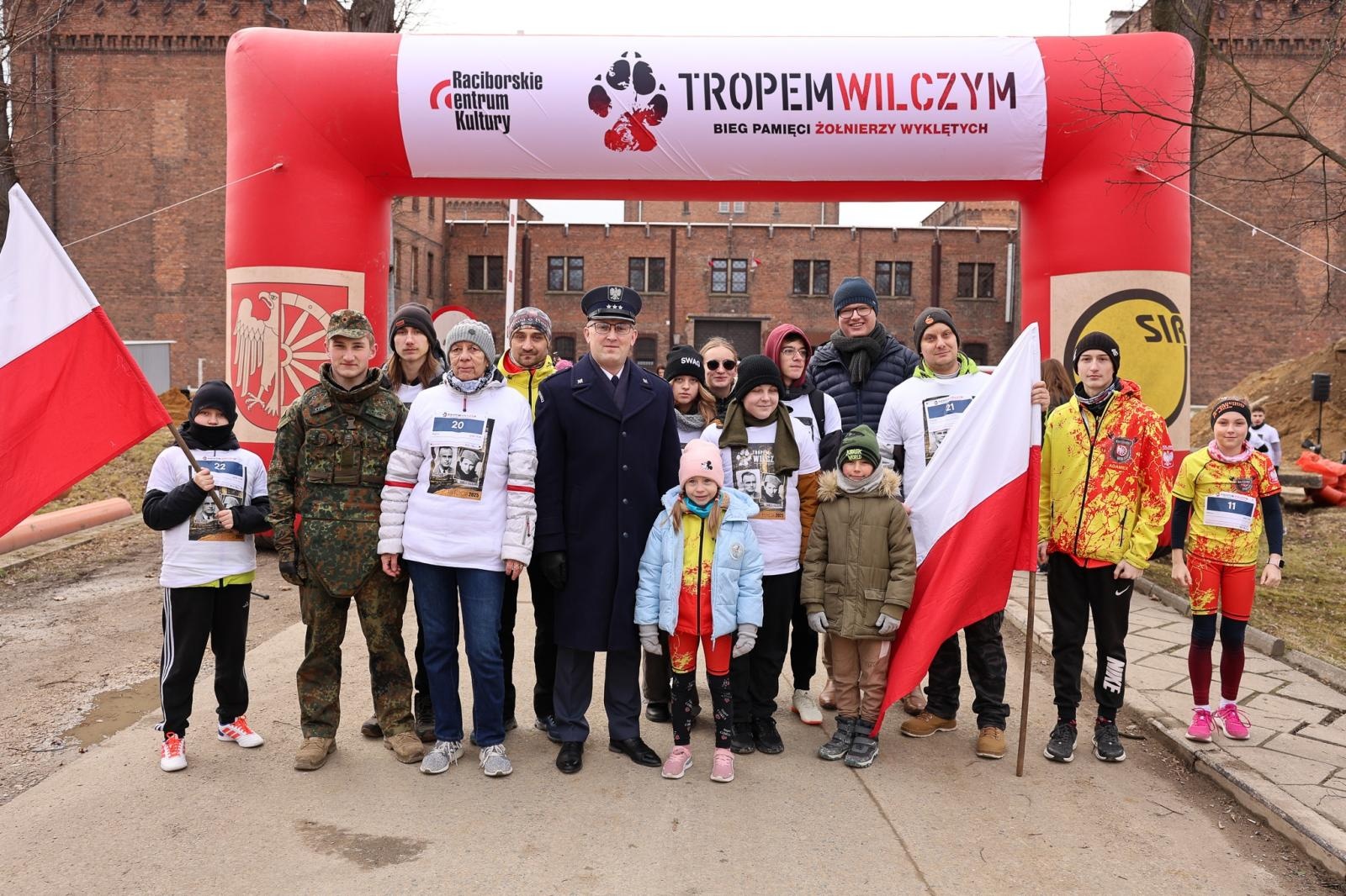 Zdjęcie w galerii na portalu naszraciborz.pl: Tropem Wilczym na bis! Za nami XIII Bieg Pamięci Żołnierzy Wyklętych wiadomości z regionu