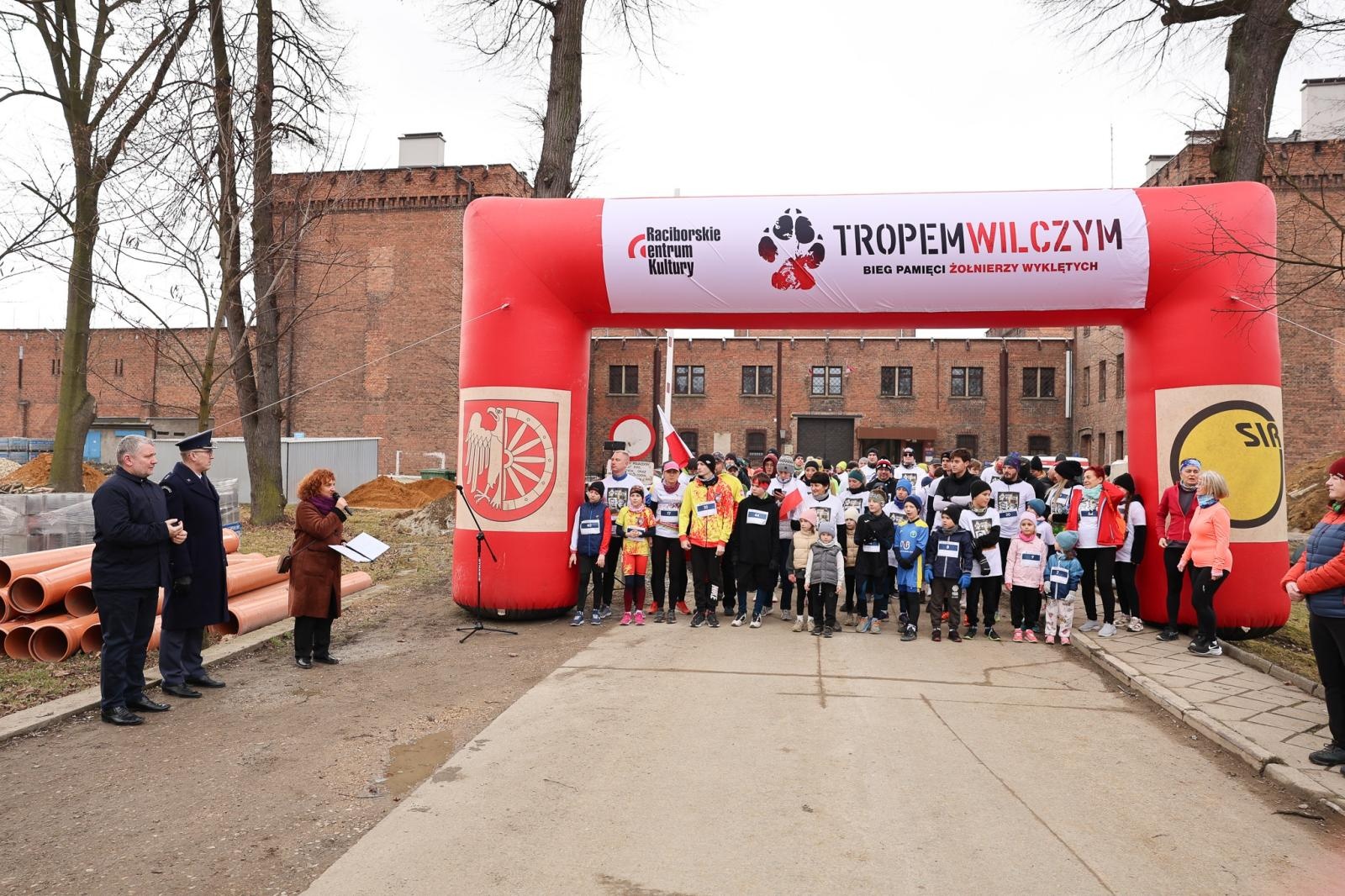 Zdjęcie w galerii na portalu naszraciborz.pl: Tropem Wilczym na bis! Za nami XIII Bieg Pamięci Żołnierzy Wyklętych wiadomości z regionu