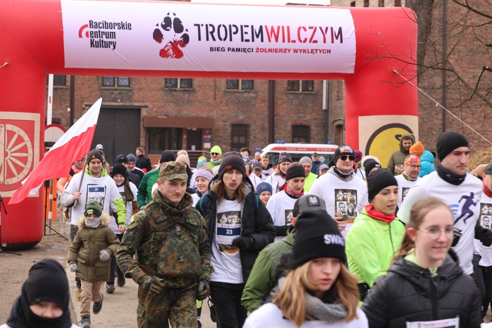 Zdjęcie w galerii na portalu naszraciborz.pl: Tropem Wilczym na bis! Za nami XIII Bieg Pamięci Żołnierzy Wyklętych wiadomości z regionu