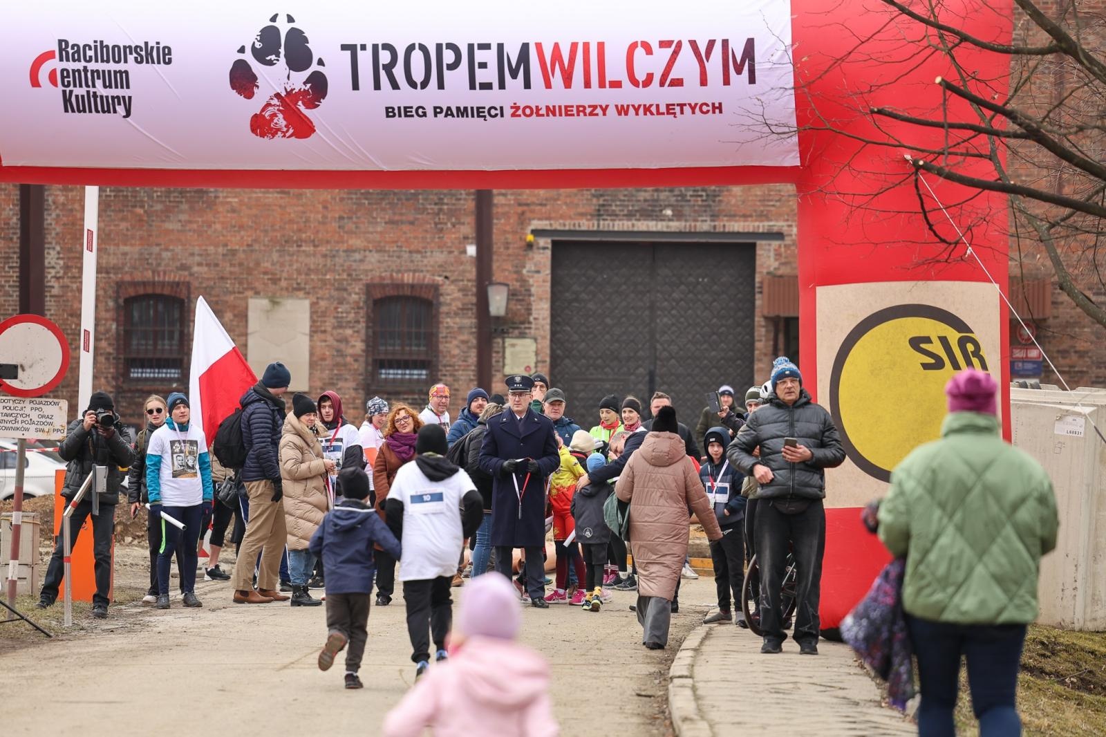 Zdjęcie w galerii na portalu naszraciborz.pl: Tropem Wilczym na bis! Za nami XIII Bieg Pamięci Żołnierzy Wyklętych wiadomości z regionu