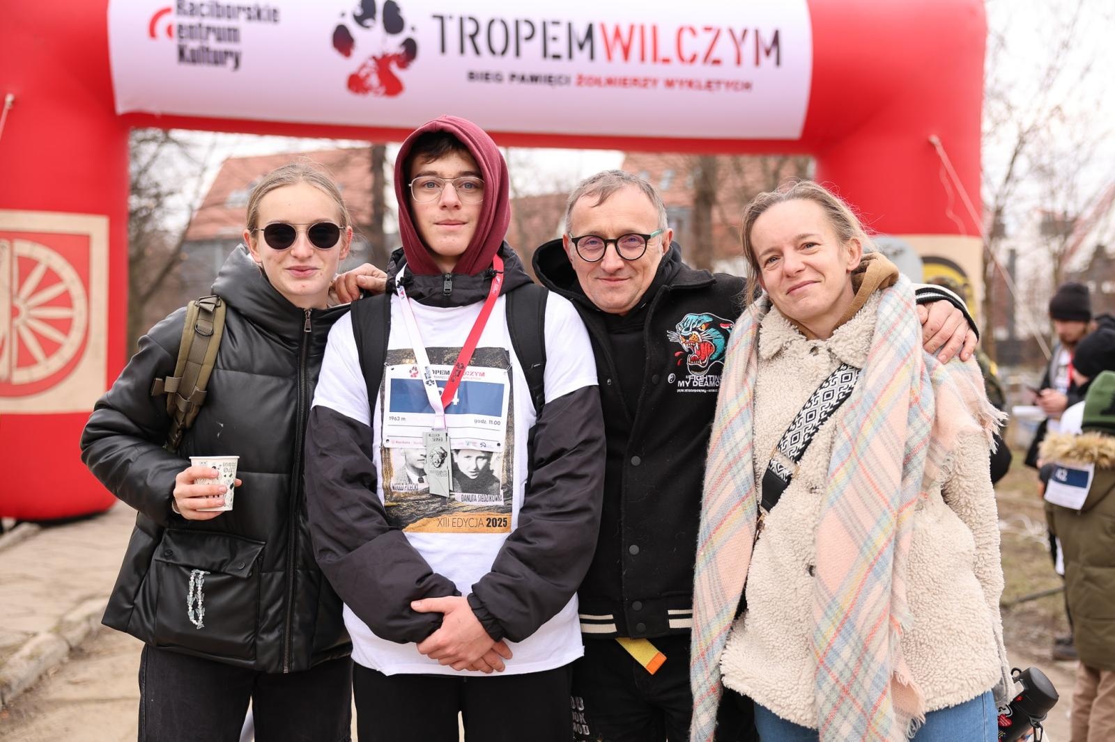 Zdjęcie w galerii na portalu naszraciborz.pl: Tropem Wilczym na bis! Za nami XIII Bieg Pamięci Żołnierzy Wyklętych wiadomości z regionu