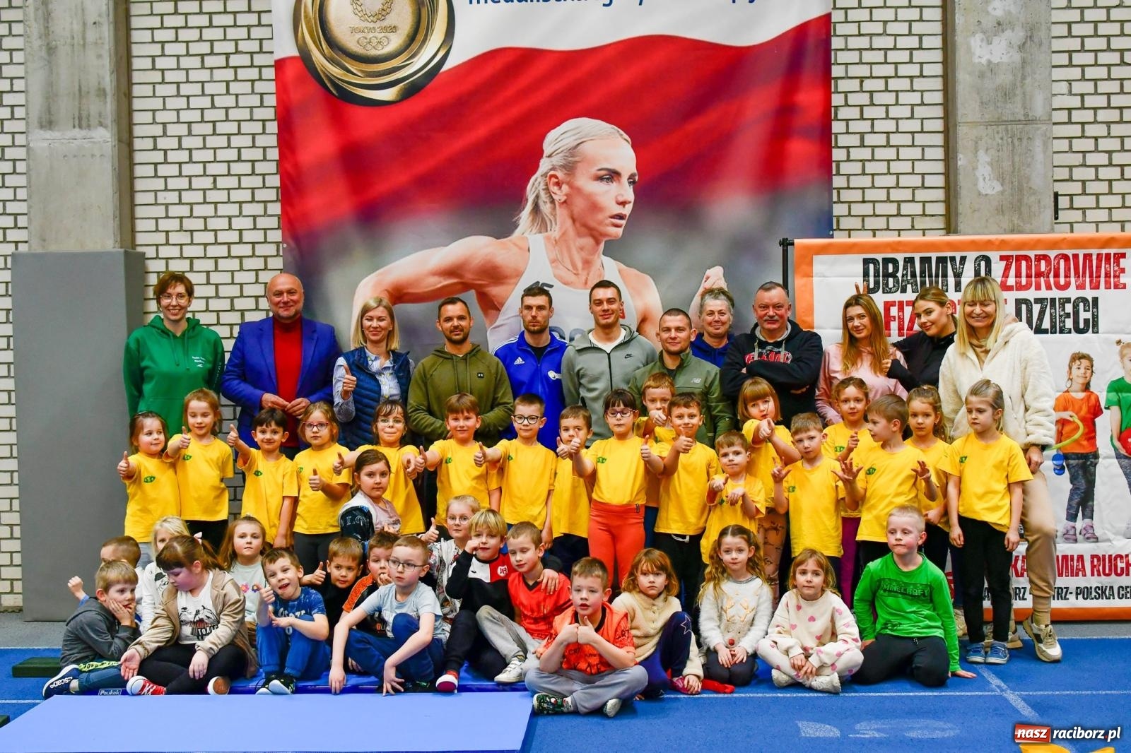 Zdjęcie w galerii na portalu naszraciborz.pl: Pierwsza odsłona Raciborskiego Testu Sprawnościowego dla Przedszkolaków w ZSOMS wiadomości z regionu