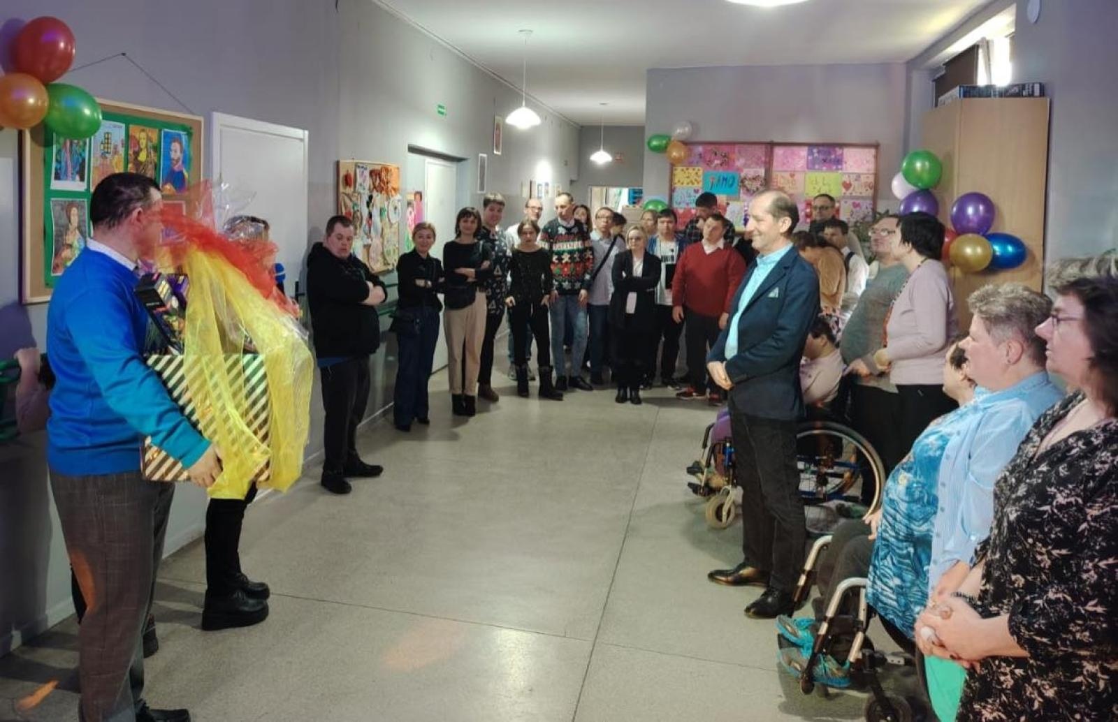 Zdjęcie w galerii na portalu naszraciborz.pl: Integracyjna zabawa ostatkowa i wsparcie dla powodzian – współpraca Warsztatów Terapii Zajęciowej wiadomości z regionu