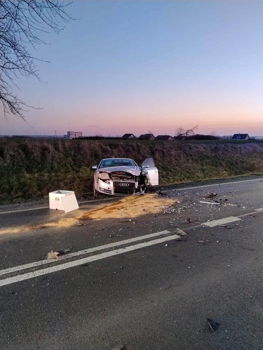 Zdjęcie w galerii na portalu naszraciborz.pl: Intensywny dzień strażaków w powiecie raciborskim – pomoc, ratunek, zabezpieczenia i zderzenie w Pietrowicach Wielkich wiadomości z regionu