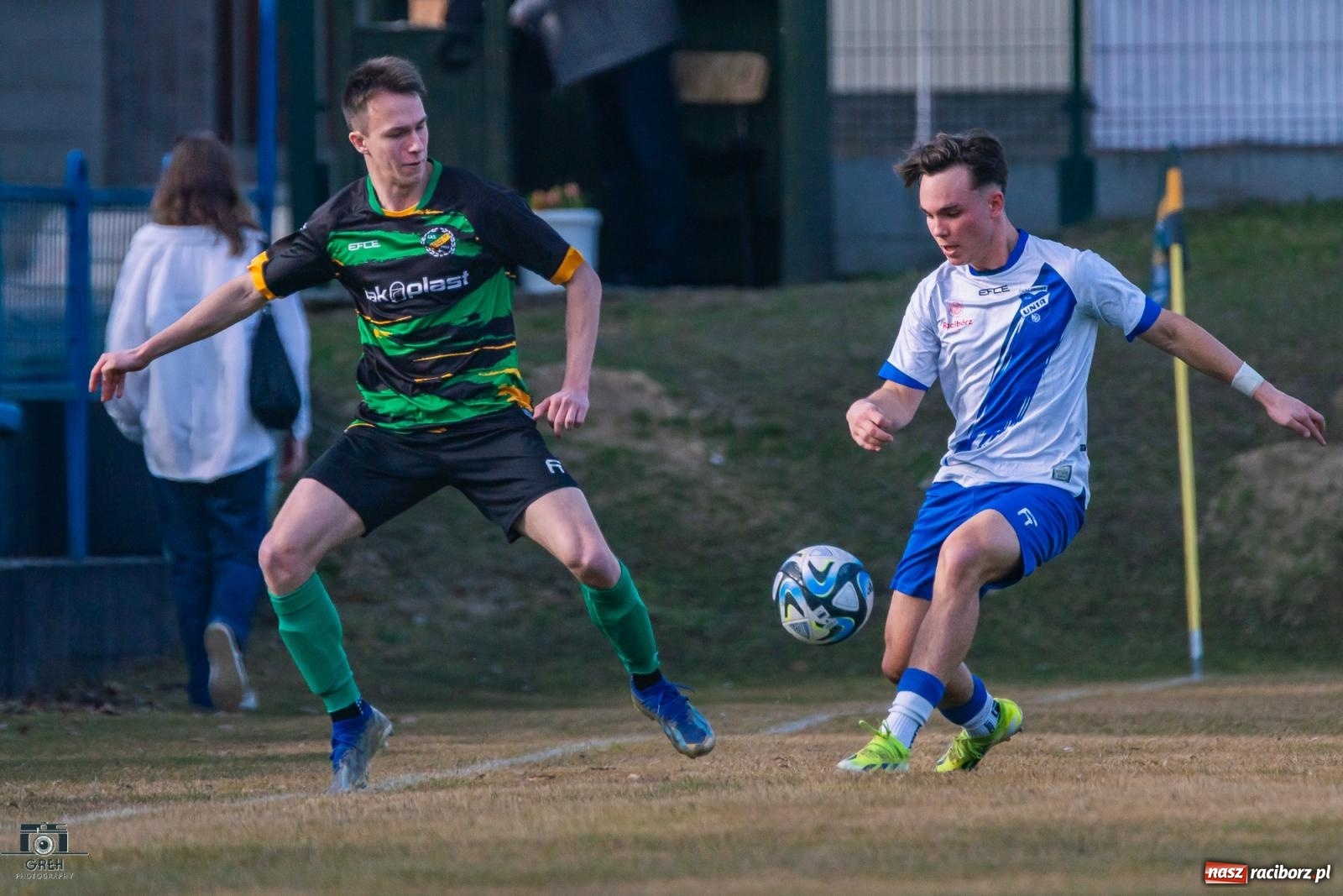 Zdjęcie w galerii na portalu naszraciborz.pl: Unia Racibórz triumfuje w inauguracyjnym meczu rundy wiosennej [FOTO] wiadomości z regionu