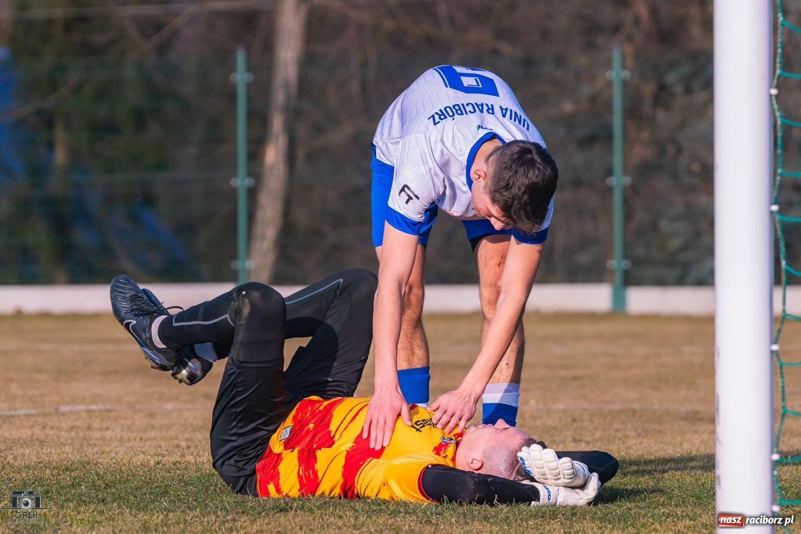 Zdjęcie w galerii na portalu naszraciborz.pl: Unia Racibórz triumfuje w inauguracyjnym meczu rundy wiosennej [FOTO] wiadomości z regionu
