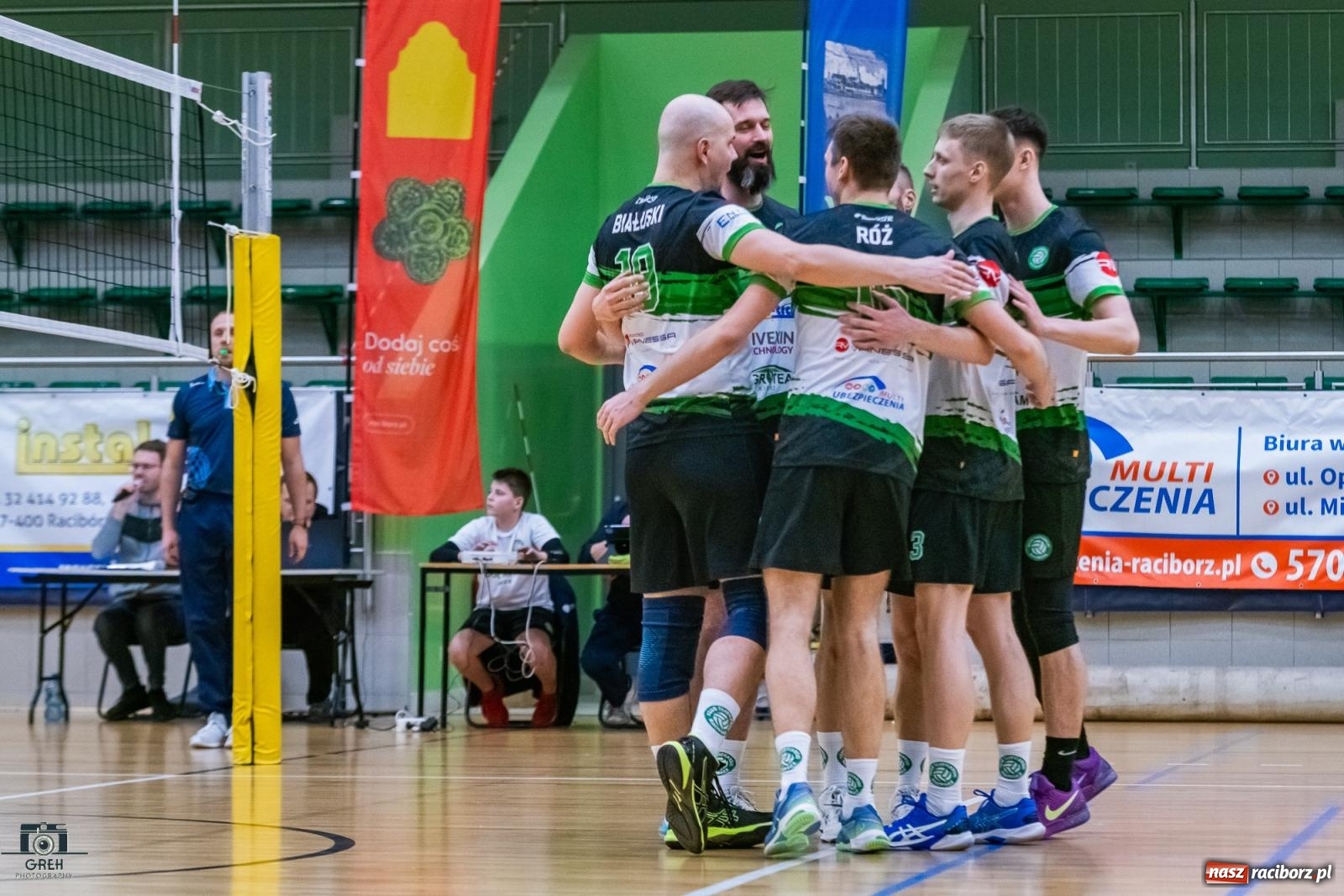 Zdjęcie w galerii na portalu naszraciborz.pl: Do tie-breaka zabrakło niewiele. KS Racibórz uległ Dąbrowie Górniczej [FOTO] wiadomości z regionu