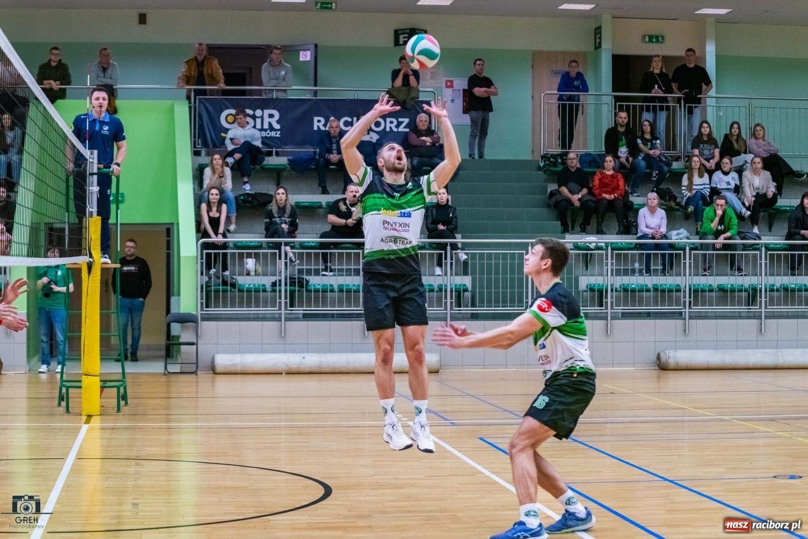 Zdjęcie w galerii na portalu naszraciborz.pl: Do tie-breaka zabrakło niewiele. KS Racibórz uległ Dąbrowie Górniczej [FOTO] wiadomości z regionu