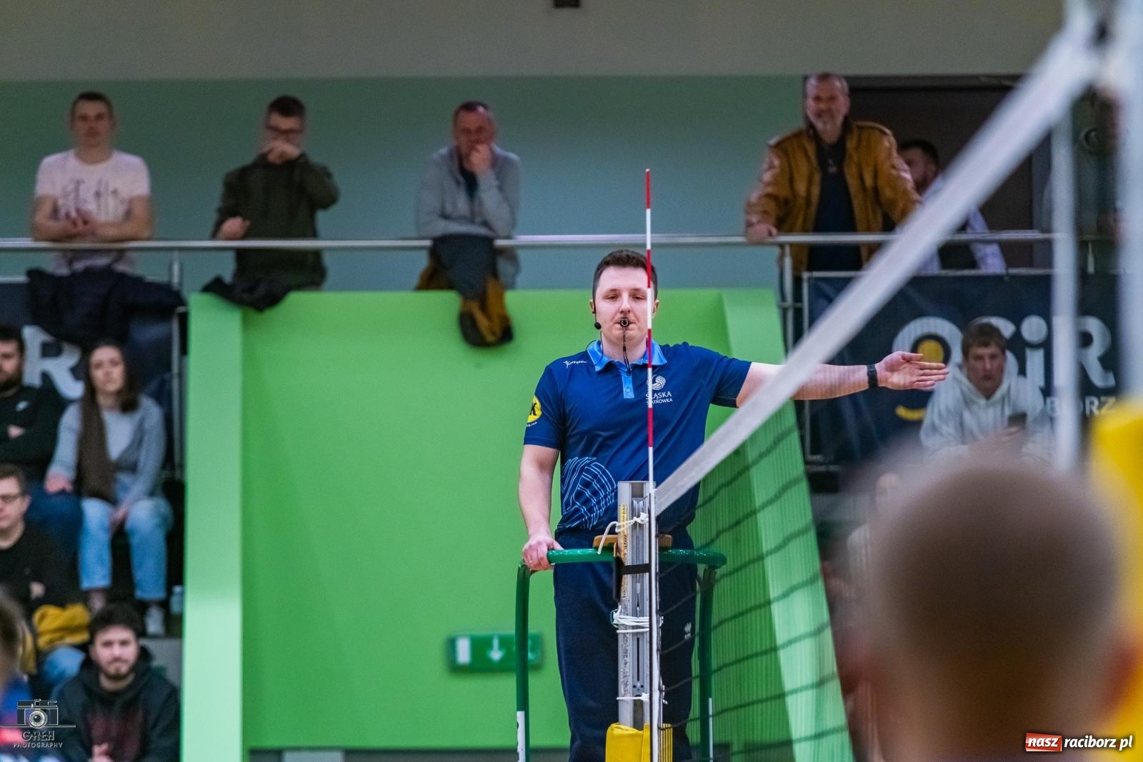 Zdjęcie w galerii na portalu naszraciborz.pl: Do tie-breaka zabrakło niewiele. KS Racibórz uległ Dąbrowie Górniczej [FOTO] wiadomości z regionu