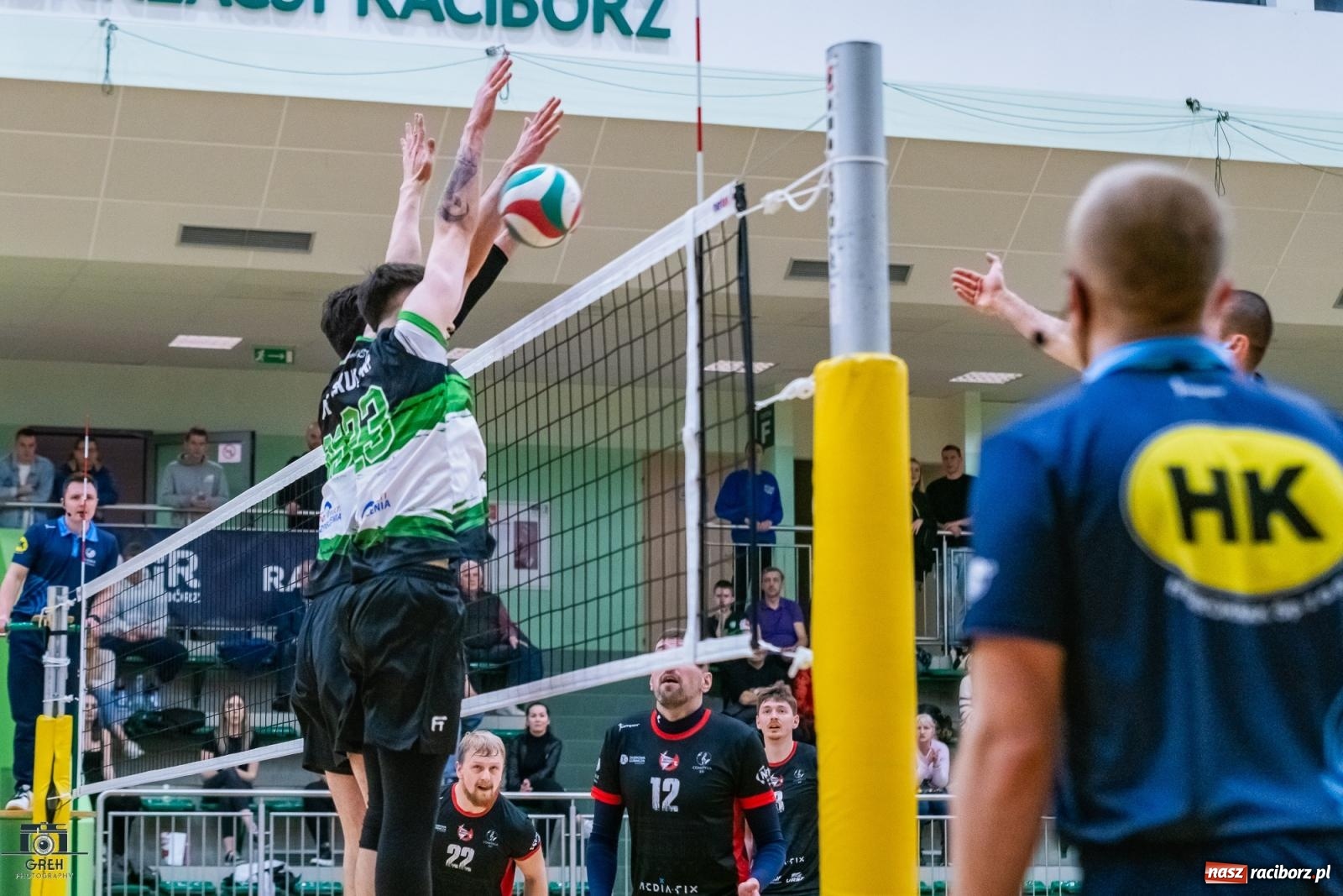 Zdjęcie w galerii na portalu naszraciborz.pl: Do tie-breaka zabrakło niewiele. KS Racibórz uległ Dąbrowie Górniczej [FOTO] wiadomości z regionu