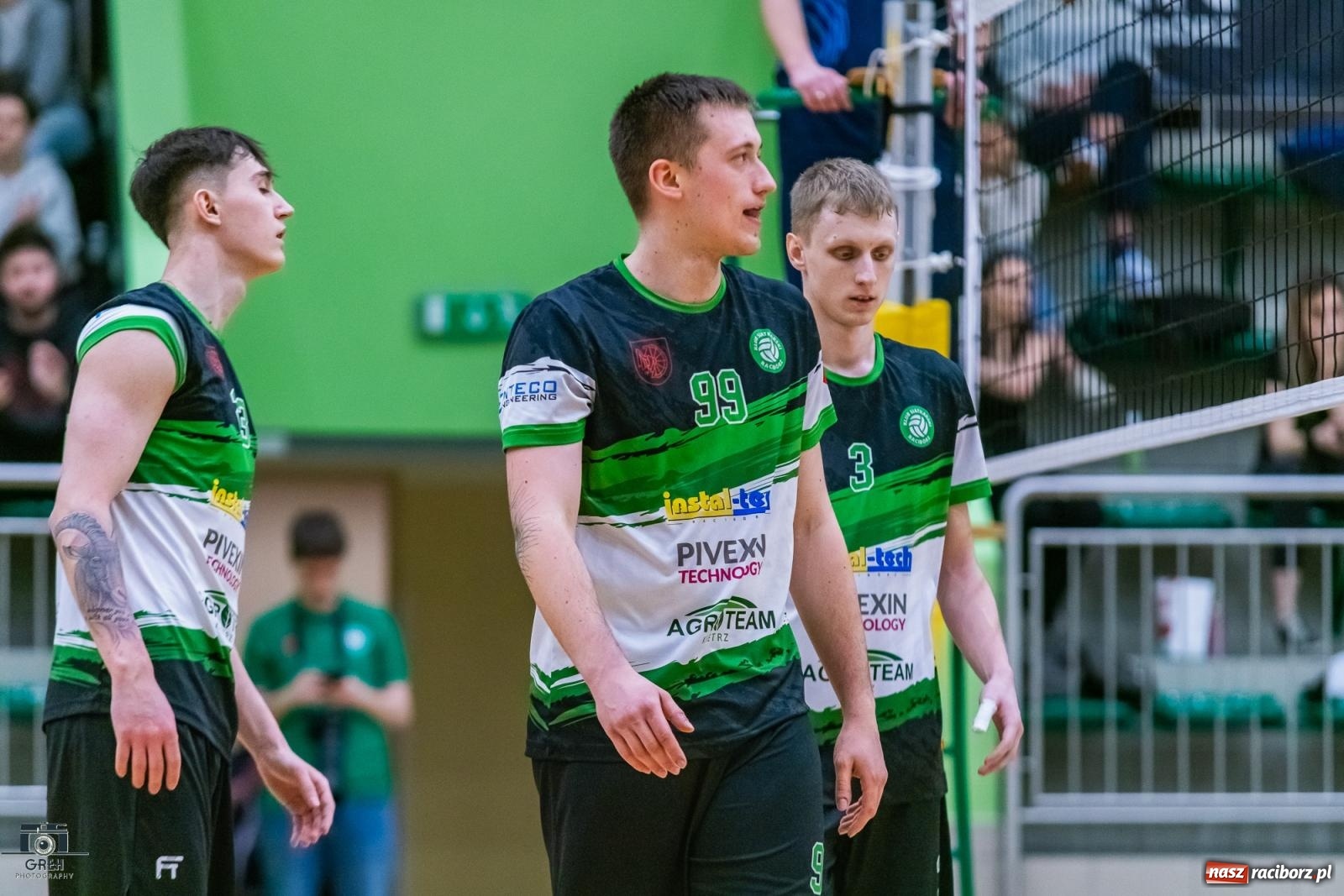 Zdjęcie w galerii na portalu naszraciborz.pl: Do tie-breaka zabrakło niewiele. KS Racibórz uległ Dąbrowie Górniczej [FOTO] wiadomości z regionu