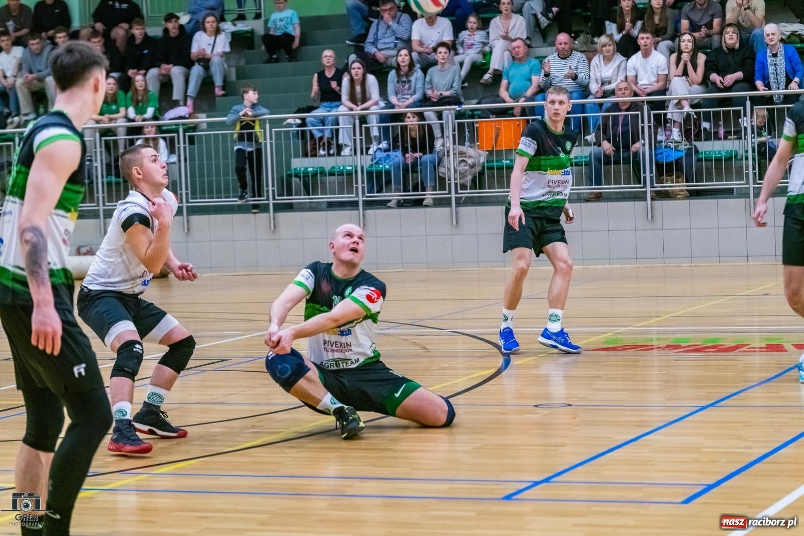 Zdjęcie w galerii na portalu naszraciborz.pl: Do tie-breaka zabrakło niewiele. KS Racibórz uległ Dąbrowie Górniczej [FOTO] wiadomości z regionu