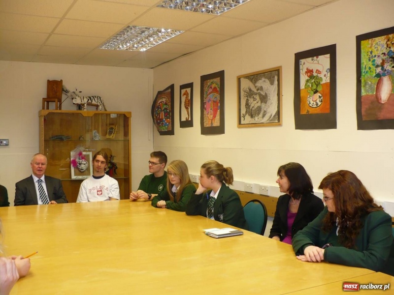 Zdjęcie w galerii na portalu naszraciborz.pl: Raciborzanie gośćmi Darland School wiadomości z regionu