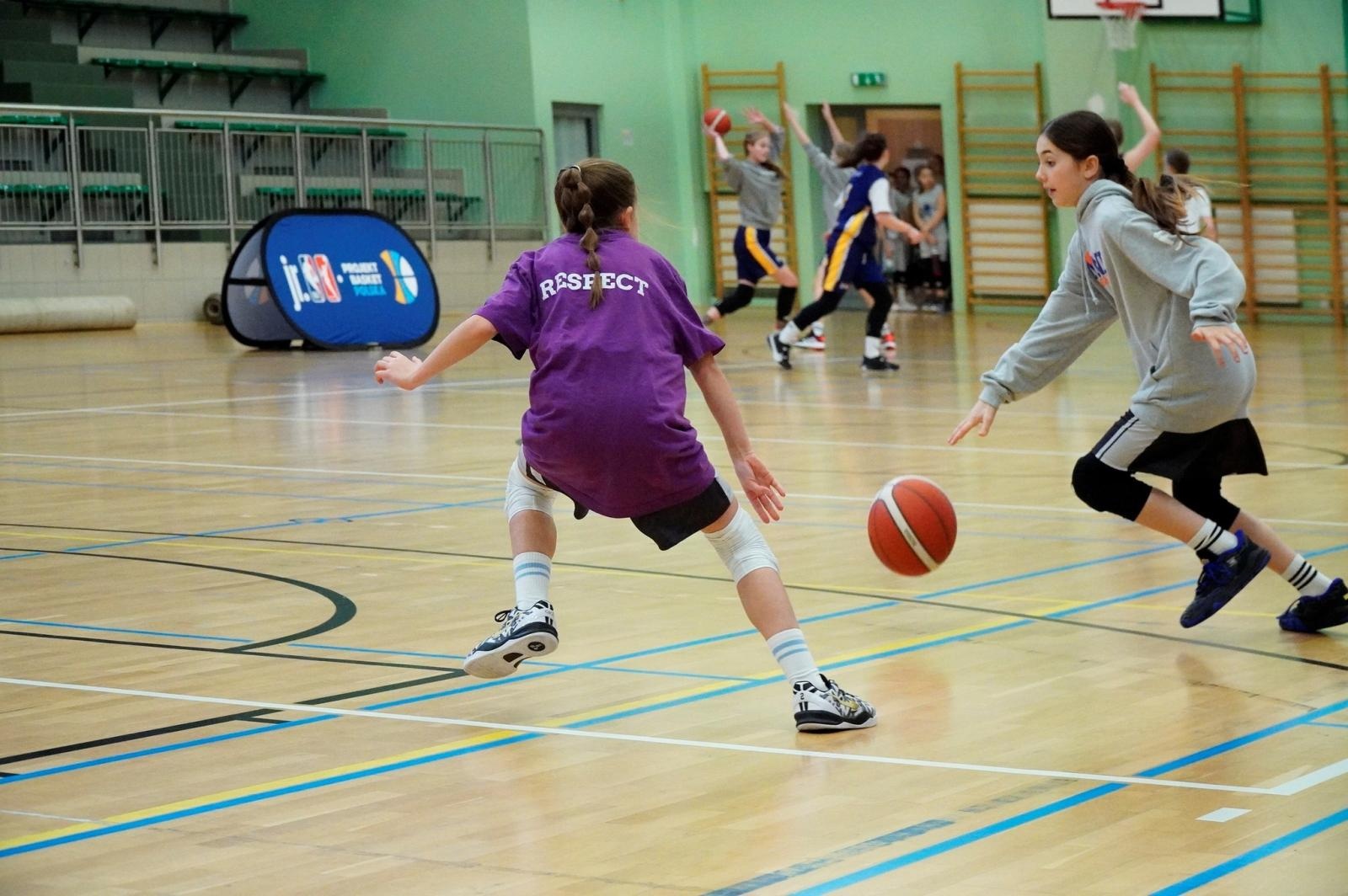 Zdjęcie w galerii na portalu naszraciborz.pl: Emocjonujący Turniej Jr. NBA Polska Girls w Arenie Rafako OSiR Racibórz wiadomości z regionu