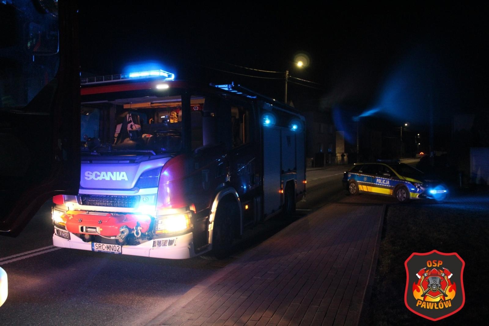 Zdjęcie w galerii na portalu naszraciborz.pl: Czad na Ocicach, pożar sadzy w Pawłowie [RAPORT 998] wiadomości z regionu