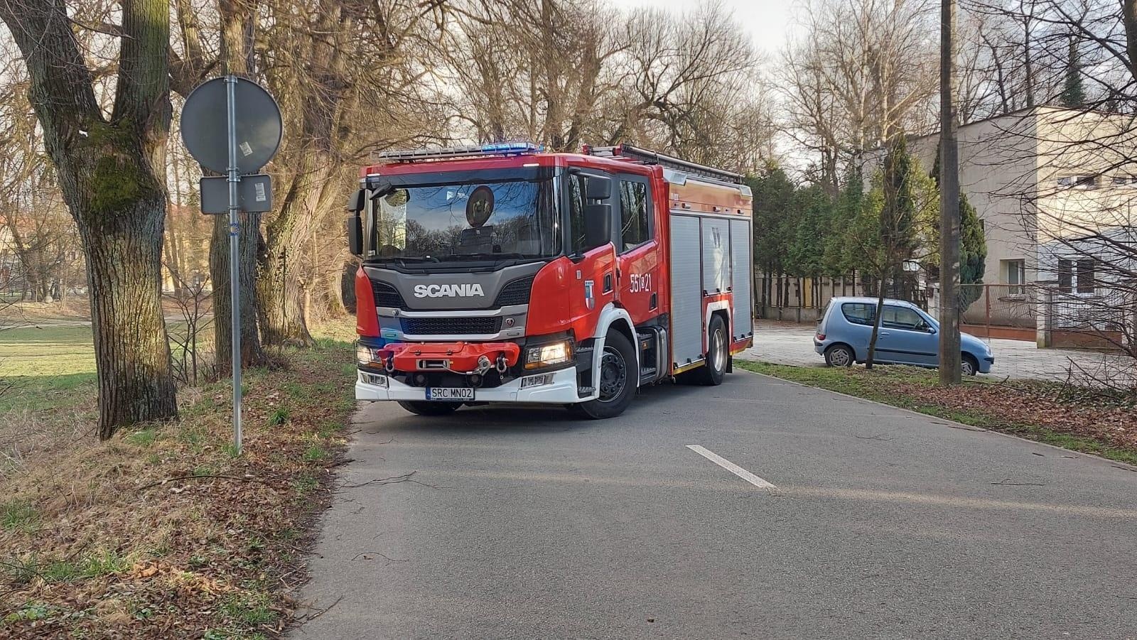 Zdjęcie w galerii na portalu naszraciborz.pl: Złamane drzewo w Rudach. W akcji trzy zastępy straży wiadomości z regionu