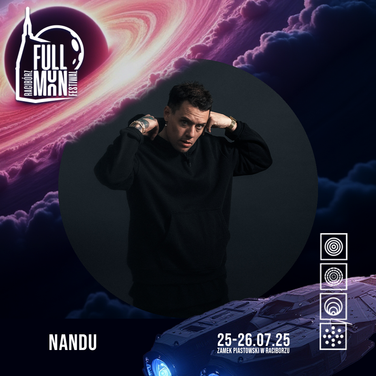 Zdjęcie w galerii na portalu naszraciborz.pl: Full Moon 2025 - zaprezentowano pierwszych artystów, którzy wystąpią na Zamku Piastowskim wiadomości z regionu