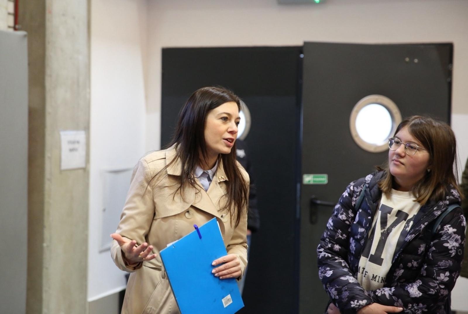 Zdjęcie w galerii na portalu naszraciborz.pl: Dzień Otwarty w ZSOMS Racibórz – Ogromne zainteresowanie ósmoklasistów wiadomości z regionu