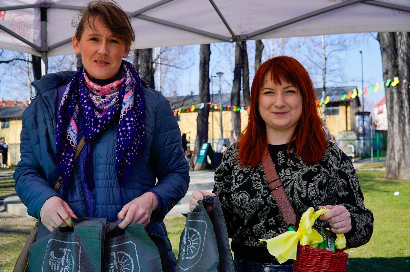 Zdjęcie w galerii na portalu naszraciborz.pl: Piknik na powitanie wiosny w Raciborzu. Gwarno i kolorowo w parku Jordanowskim [FOTO i WIDEO] wiadomości z regionu