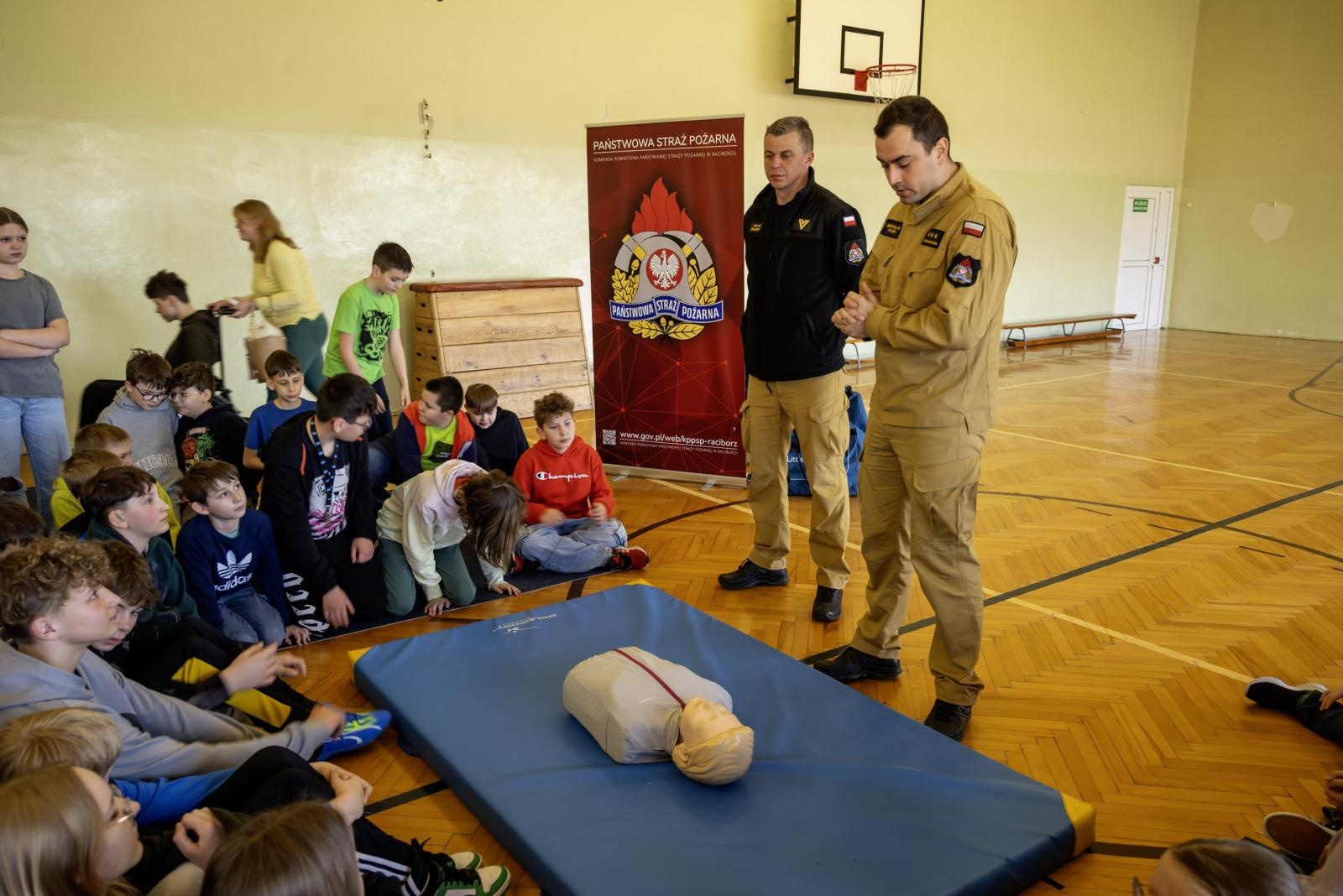Zdjęcie w galerii na portalu naszraciborz.pl: Bezpieczne wagary na wsi – Gminny Dzień Bezpieczeństwa w Krzyżanowicach wiadomości z regionu