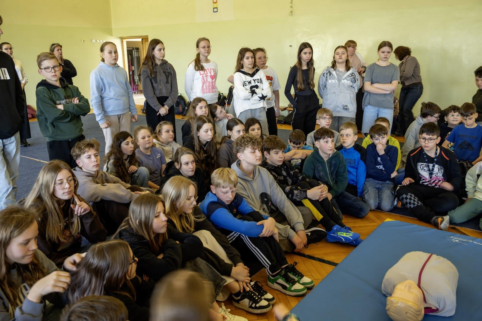 Zdjęcie w galerii na portalu naszraciborz.pl: Bezpieczne wagary na wsi – Gminny Dzień Bezpieczeństwa w Krzyżanowicach wiadomości z regionu