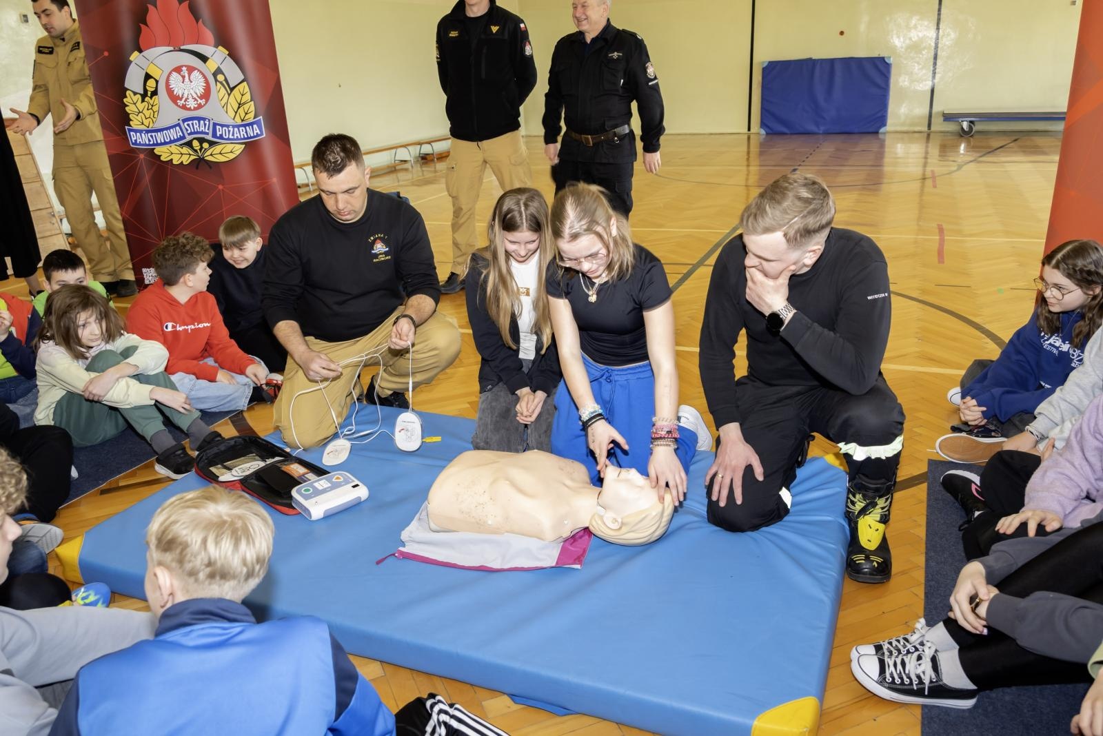 Zdjęcie w galerii na portalu naszraciborz.pl: Bezpieczne wagary na wsi – Gminny Dzień Bezpieczeństwa w Krzyżanowicach wiadomości z regionu