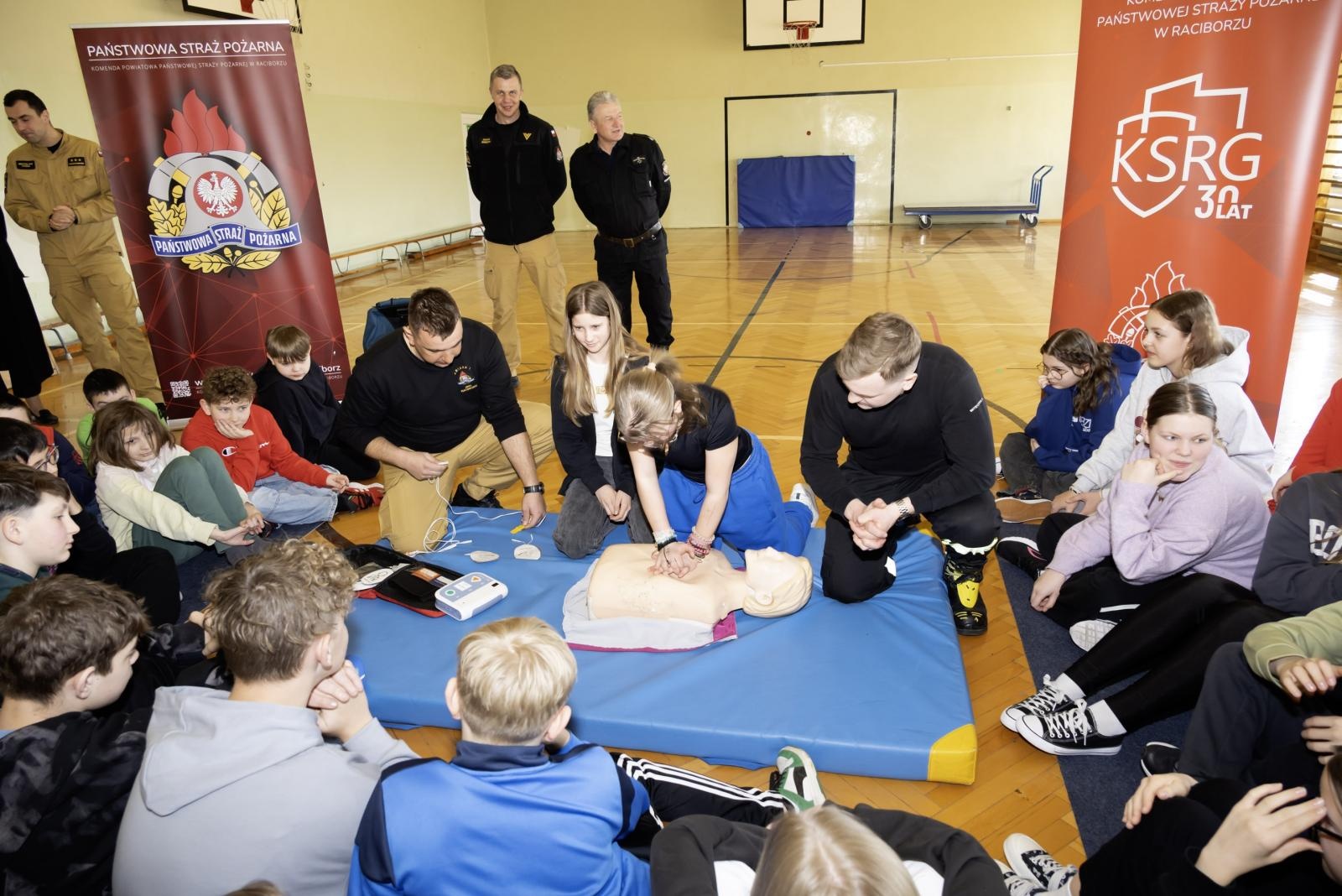 Zdjęcie w galerii na portalu naszraciborz.pl: Bezpieczne wagary na wsi – Gminny Dzień Bezpieczeństwa w Krzyżanowicach wiadomości z regionu