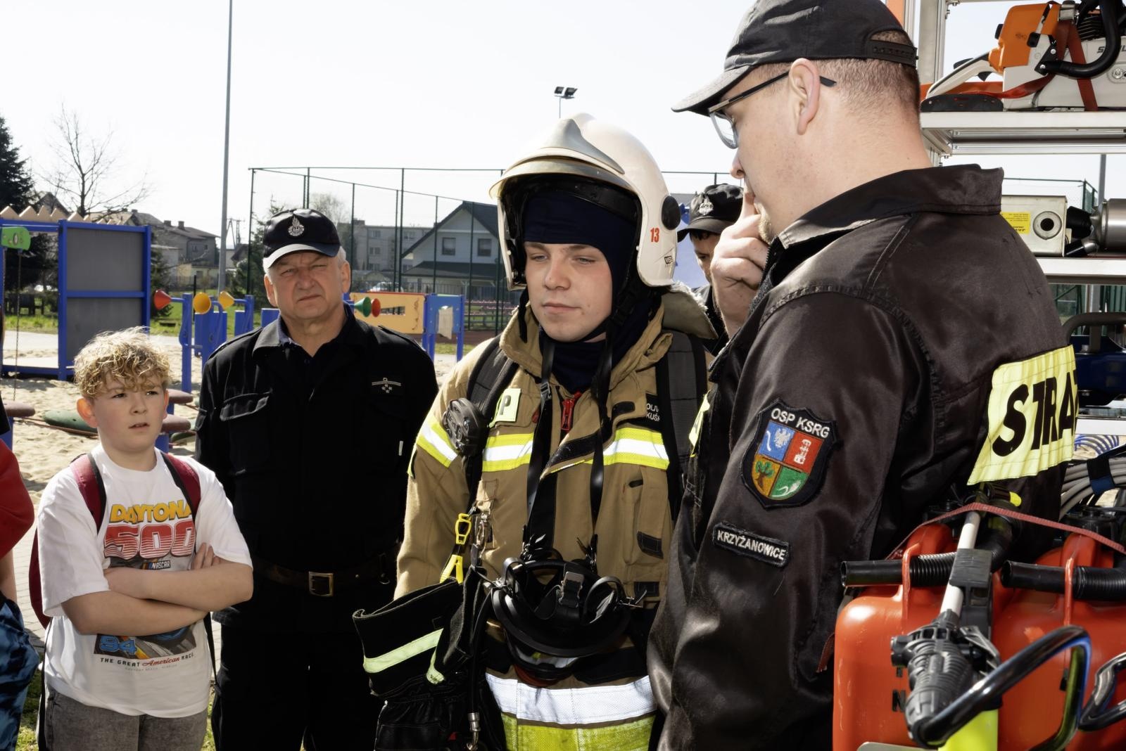 Zdjęcie w galerii na portalu naszraciborz.pl: Bezpieczne wagary na wsi – Gminny Dzień Bezpieczeństwa w Krzyżanowicach wiadomości z regionu