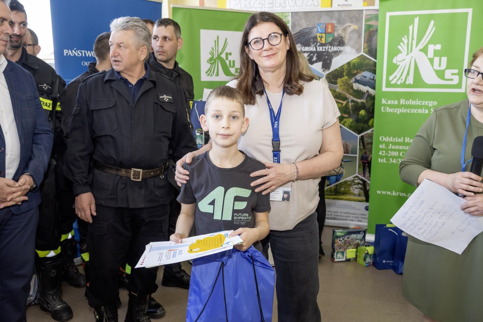 Zdjęcie w galerii na portalu naszraciborz.pl: Bezpieczne wagary na wsi – Gminny Dzień Bezpieczeństwa w Krzyżanowicach wiadomości z regionu