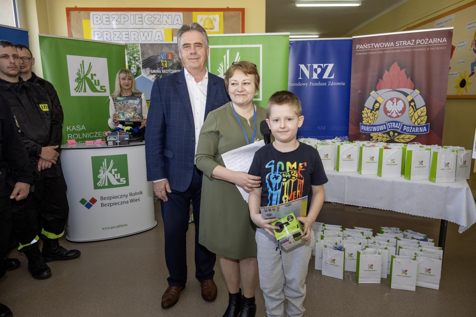 Zdjęcie w galerii na portalu naszraciborz.pl: Bezpieczne wagary na wsi – Gminny Dzień Bezpieczeństwa w Krzyżanowicach wiadomości z regionu