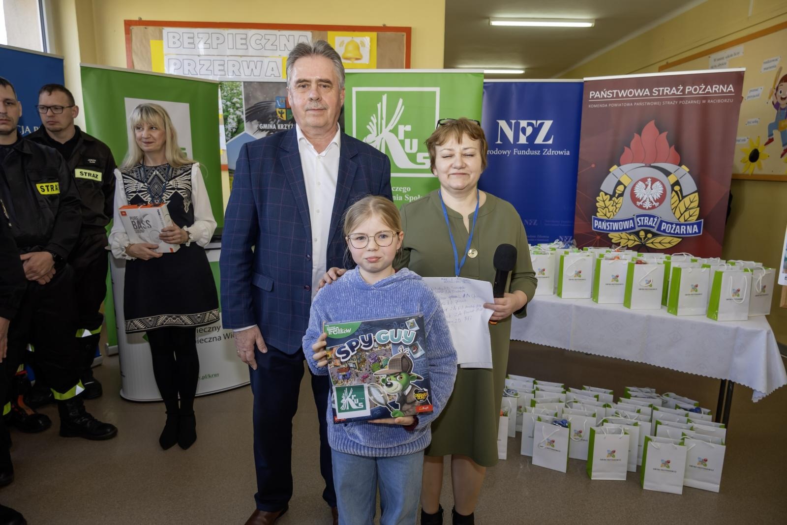 Zdjęcie w galerii na portalu naszraciborz.pl: Bezpieczne wagary na wsi – Gminny Dzień Bezpieczeństwa w Krzyżanowicach wiadomości z regionu