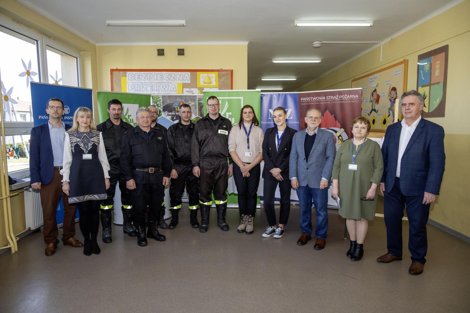 Zdjęcie w galerii na portalu naszraciborz.pl: Bezpieczne wagary na wsi – Gminny Dzień Bezpieczeństwa w Krzyżanowicach wiadomości z regionu