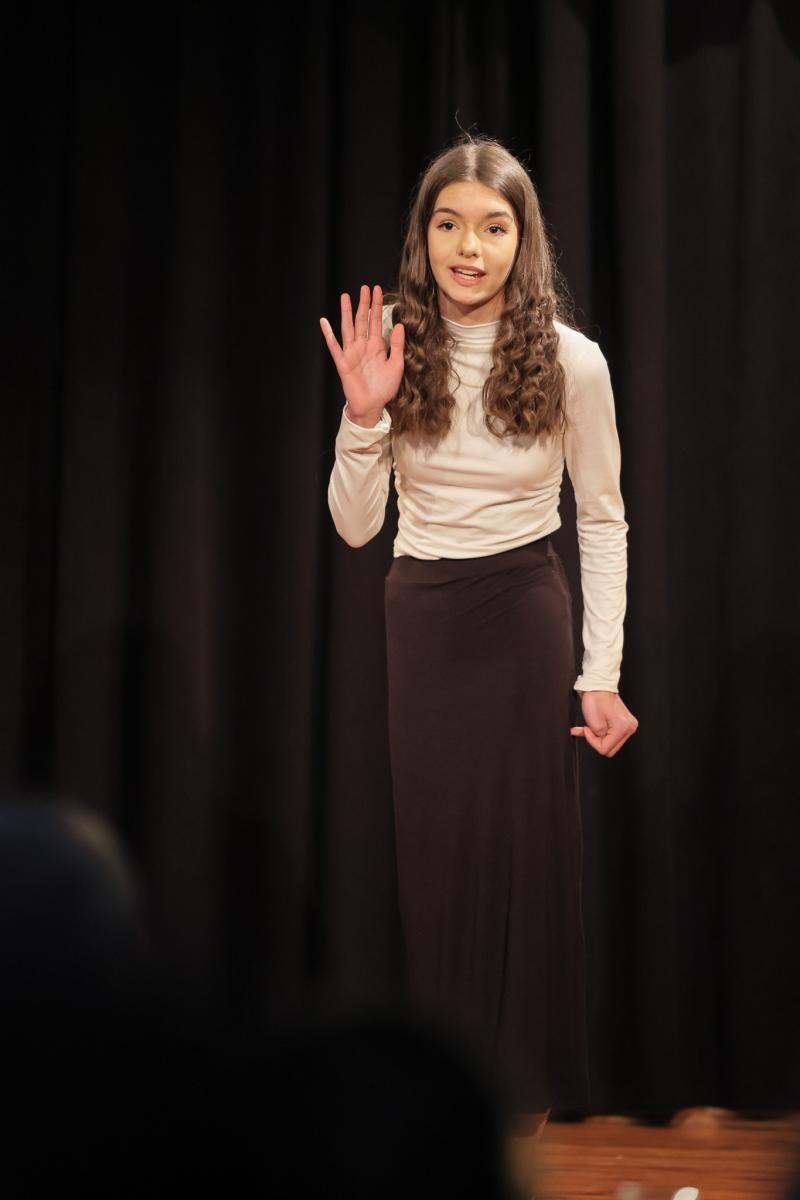 Zdjęcie w galerii na portalu naszraciborz.pl: Eliminacje gminne w Konkursie Recytatorskim MAŁY OKR - wyniki w Raciborzu wiadomości z regionu