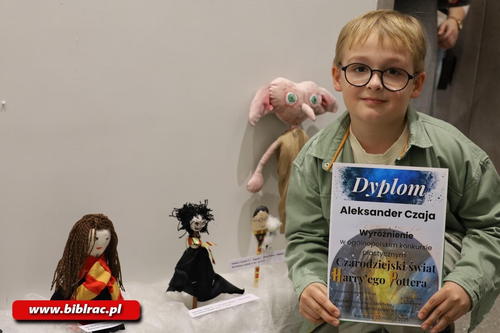 Zdjęcie w galerii na portalu naszraciborz.pl: Ogólnopolski Konkurs Plastyczny Czarodziejski świat Harry`ego Pottera rozstrzygnięty wiadomości z regionu