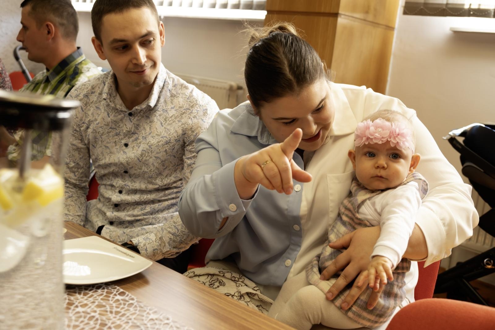 Zdjęcie w galerii na portalu naszraciborz.pl: W Krzyżanowicach przywitano najmłodszych mieszkańców gminy wiadomości z regionu