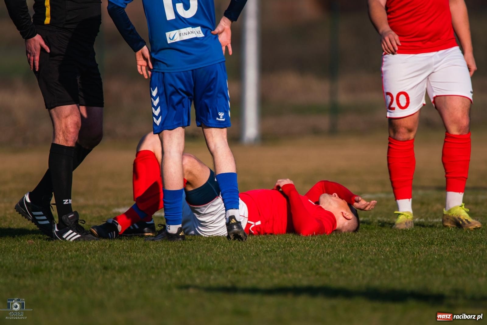 Zdjęcie w galerii na portalu naszraciborz.pl: Niespodzianka kolejki: Markowice pokonują lidera! [FOTO] wiadomości z regionu