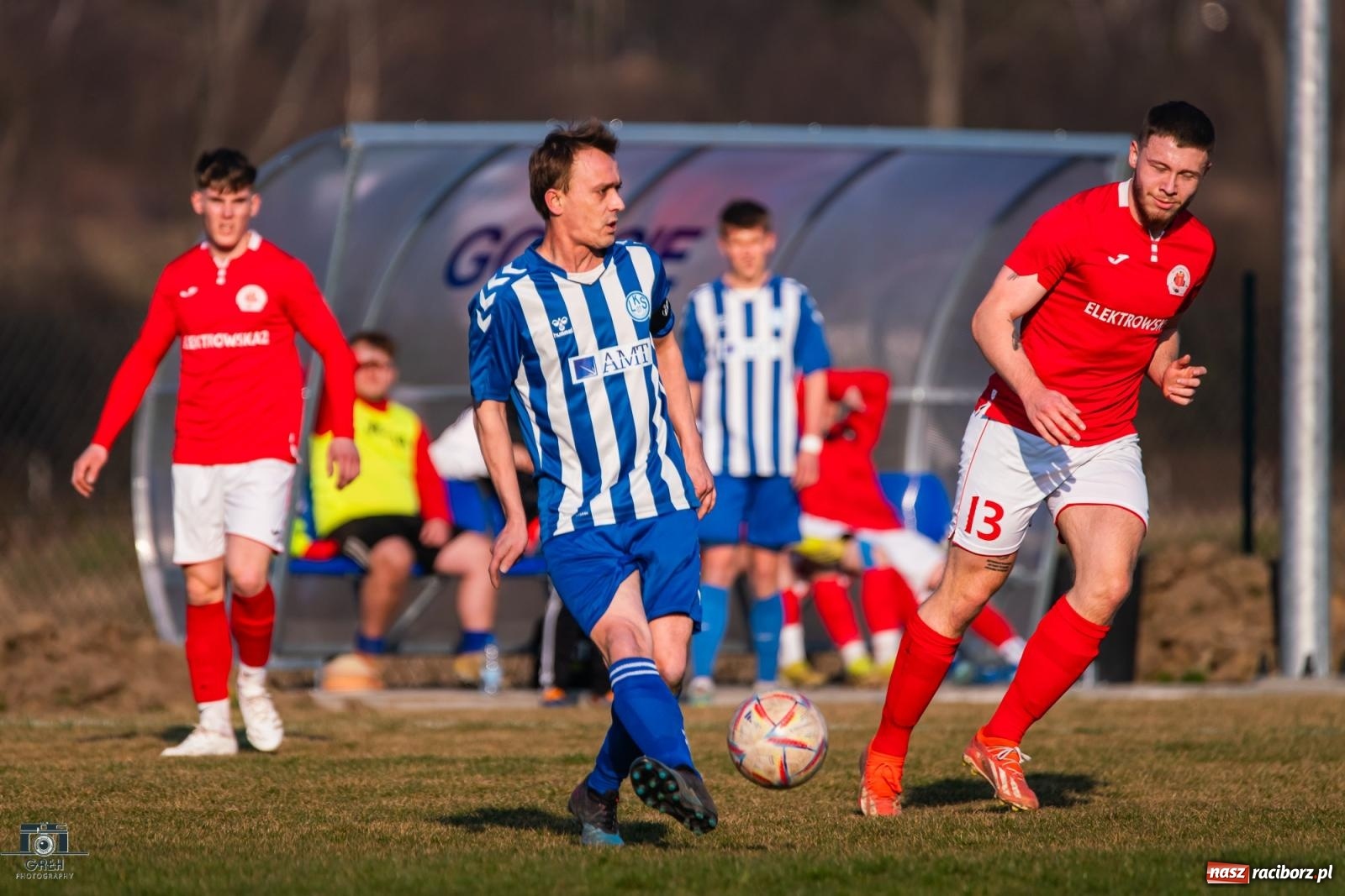 Zdjęcie w galerii na portalu naszraciborz.pl: Niespodzianka kolejki: Markowice pokonują lidera! [FOTO] wiadomości z regionu
