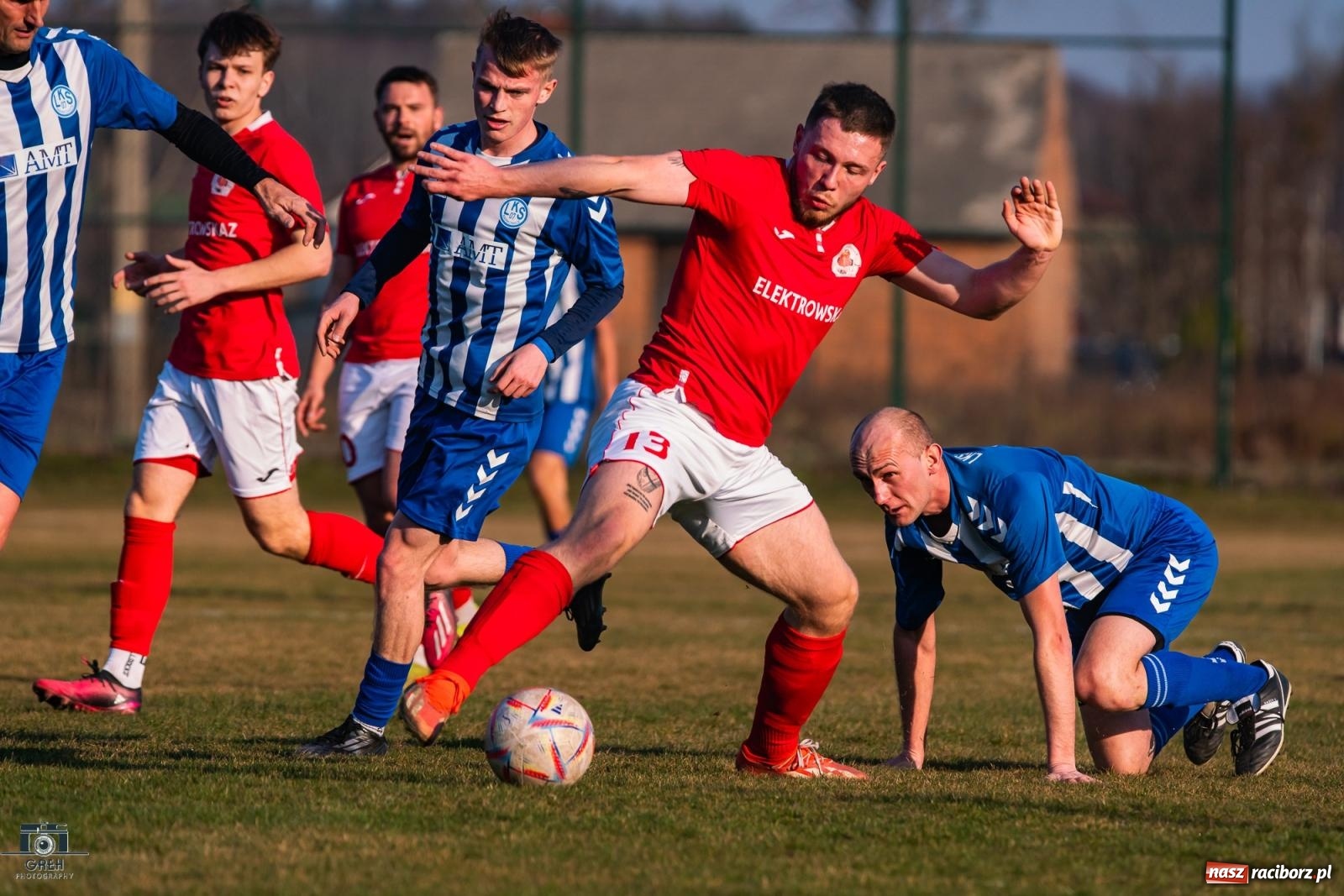 Zdjęcie w galerii na portalu naszraciborz.pl: Niespodzianka kolejki: Markowice pokonują lidera! [FOTO] wiadomości z regionu