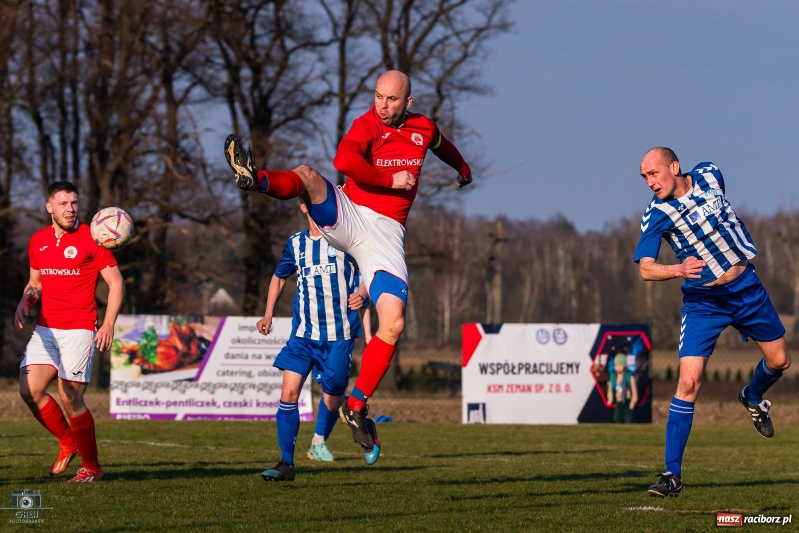 Zdjęcie w galerii na portalu naszraciborz.pl: Niespodzianka kolejki: Markowice pokonują lidera! [FOTO] wiadomości z regionu