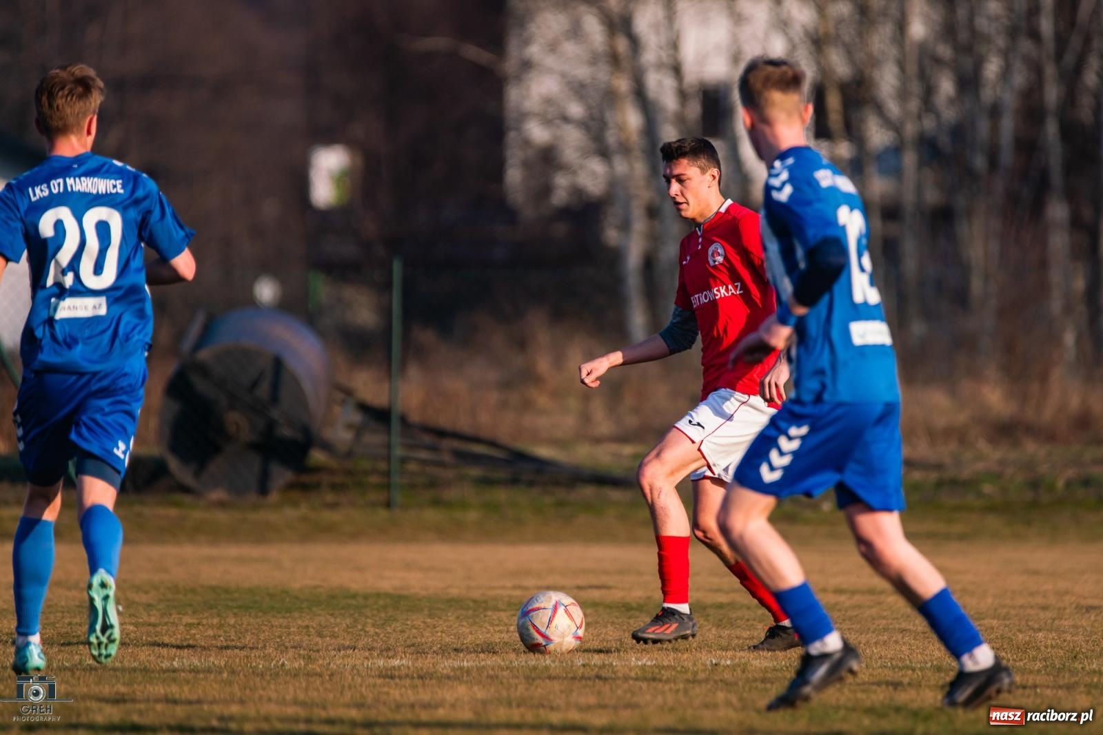 Zdjęcie w galerii na portalu naszraciborz.pl: Niespodzianka kolejki: Markowice pokonują lidera! [FOTO] wiadomości z regionu