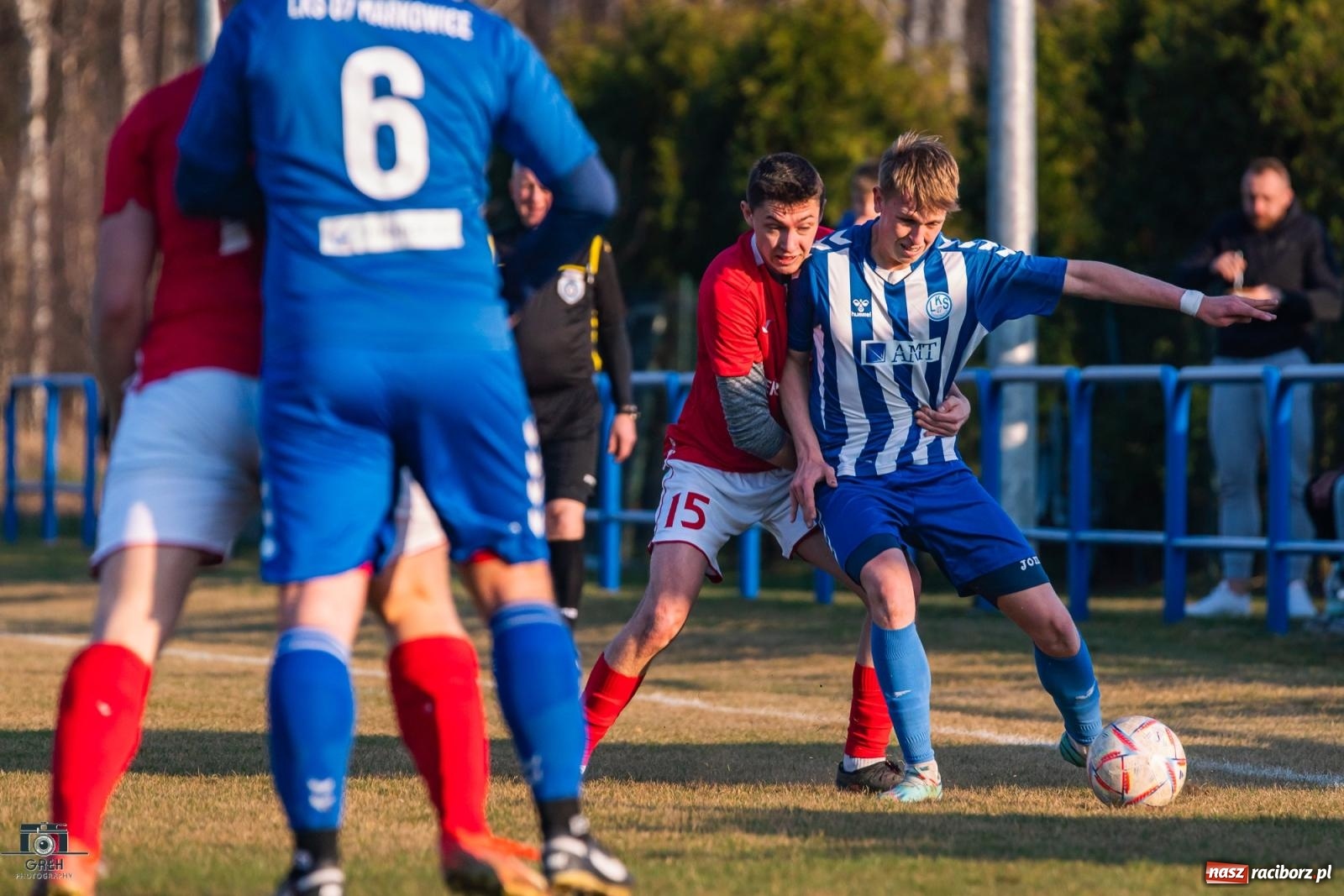 Zdjęcie w galerii na portalu naszraciborz.pl: Niespodzianka kolejki: Markowice pokonują lidera! [FOTO] wiadomości z regionu