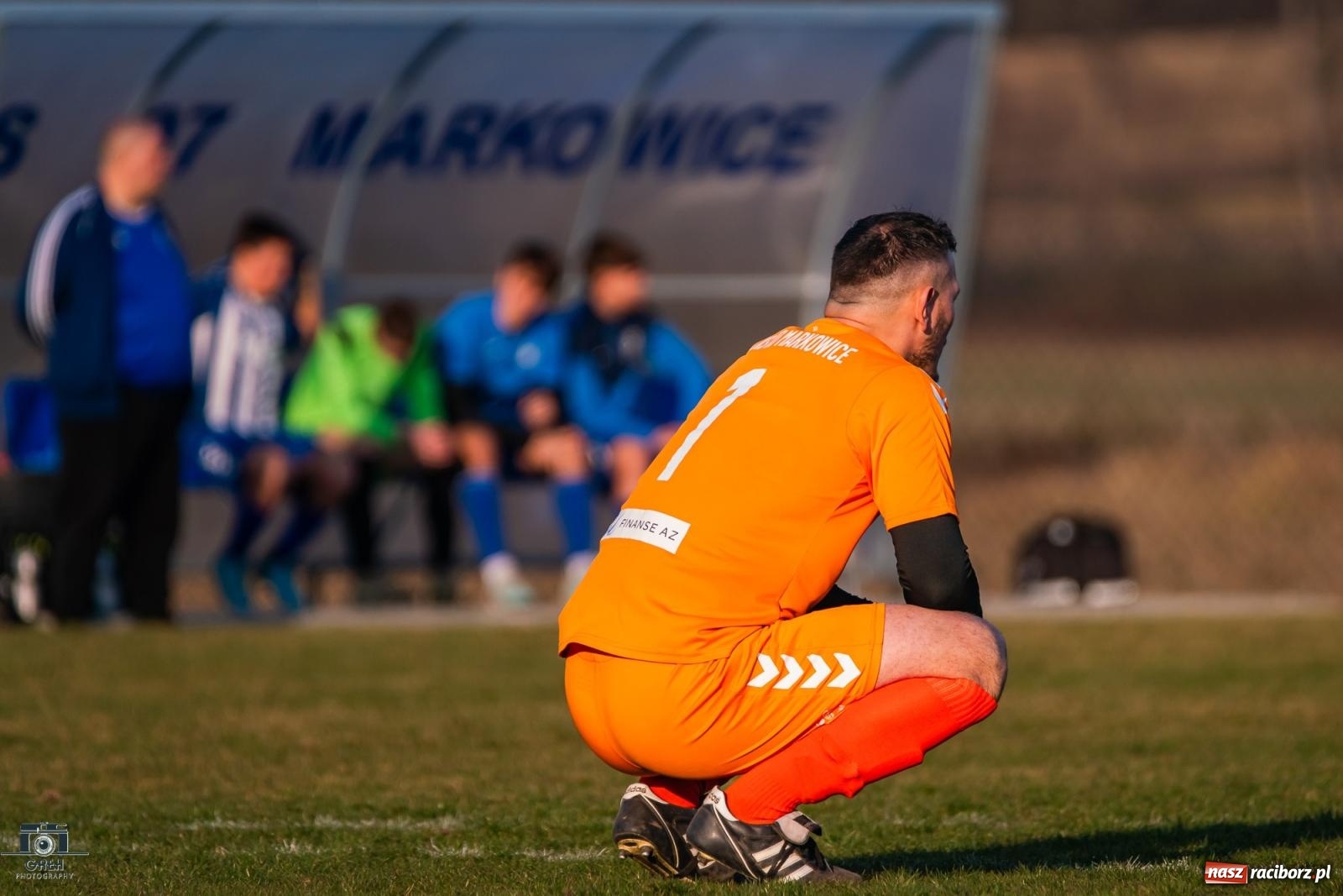 Zdjęcie w galerii na portalu naszraciborz.pl: Niespodzianka kolejki: Markowice pokonują lidera! [FOTO] wiadomości z regionu