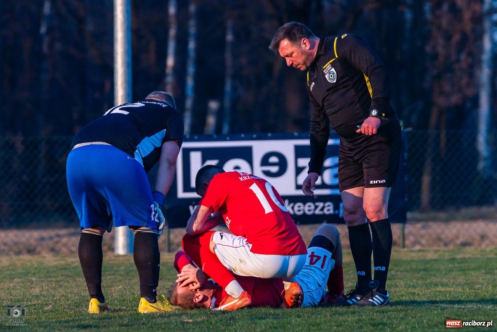 Zdjęcie w galerii na portalu naszraciborz.pl: Niespodzianka kolejki: Markowice pokonują lidera! [FOTO] wiadomości z regionu